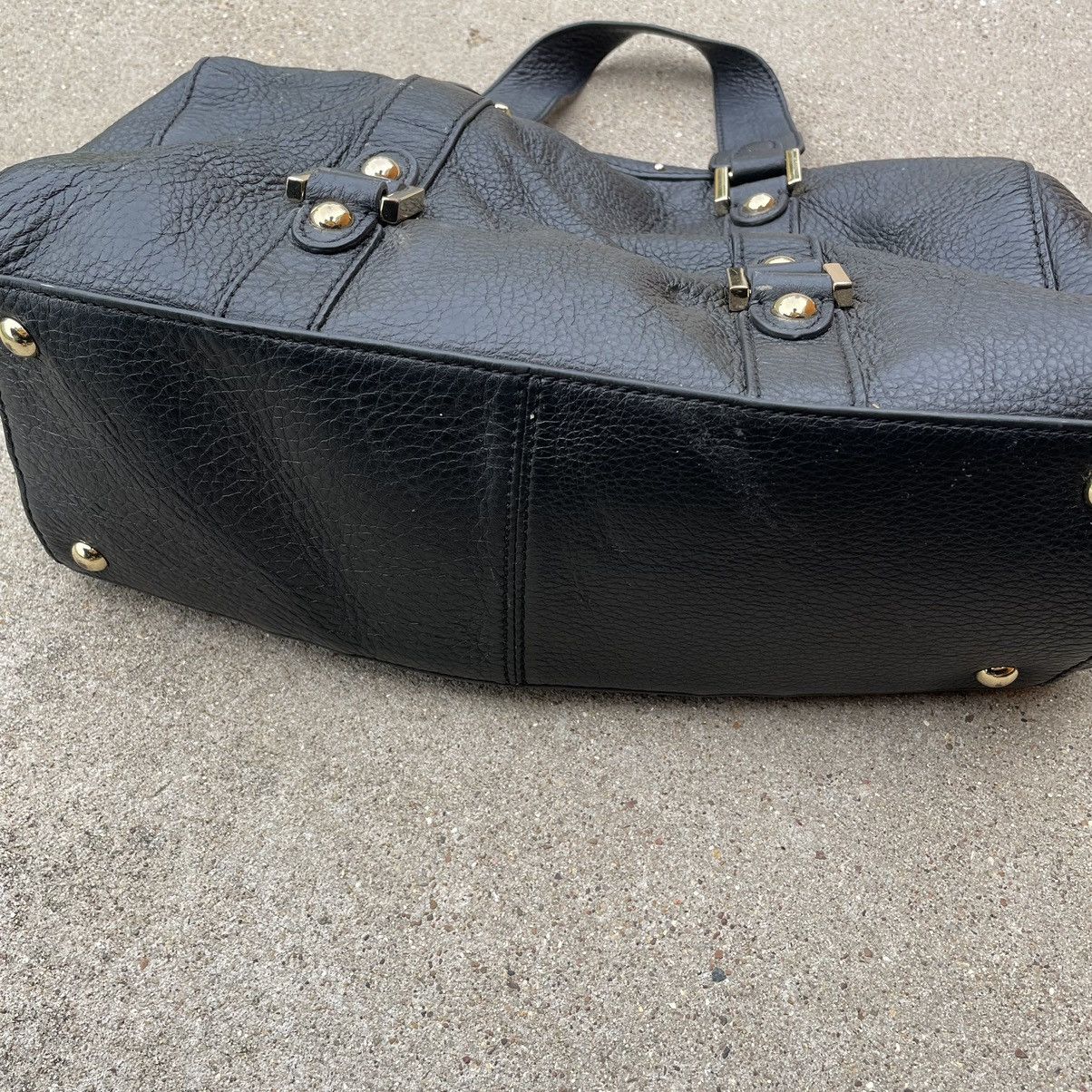 Juicy Couture × Vintage Vtg Juicy Couture Leather Handbag Purse Tassel Gold Hardware Size ONE SIZE - 9 Thumbnail