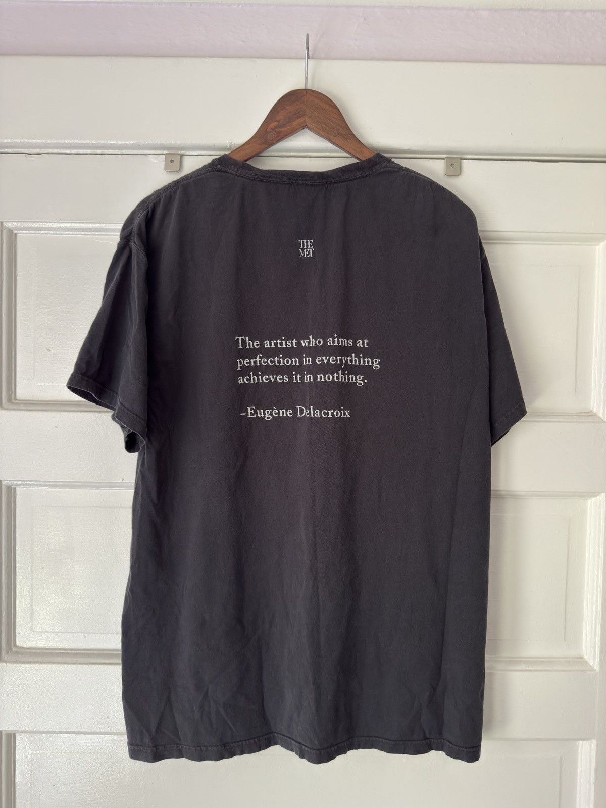 Vintage Sunfaded Delacroix Art Tee Size US L / EU 52-54 / 3 - 2 Thumbnail