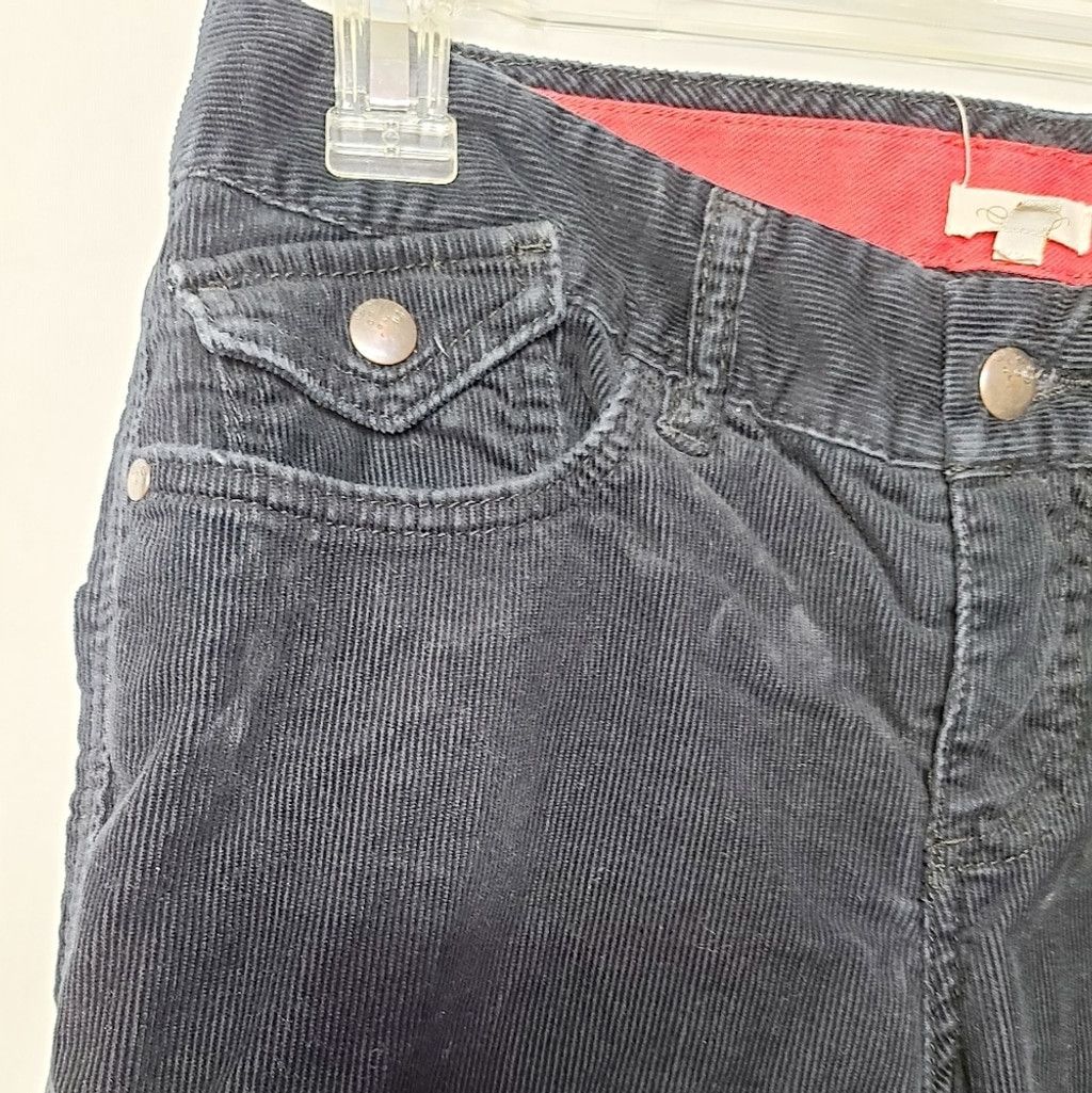 Anthropologie Anthropologie Idra courdoruy mid rise straight leg jeans 2 Size 25" / US 0 / IT 36 - 5 Thumbnail