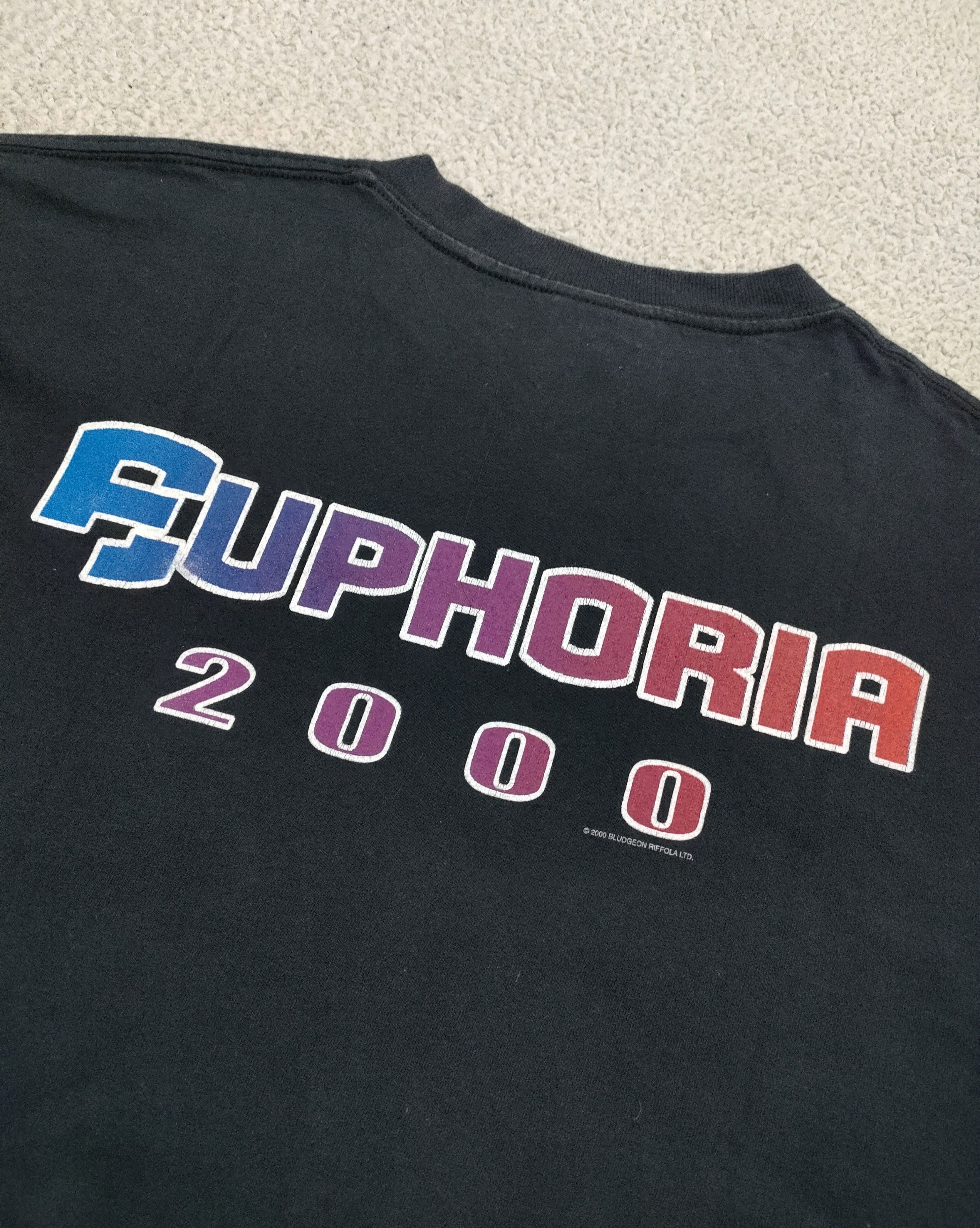 Band Tees × Vintage 90s/early 00s Vintage DEF LEPPARD EUPORIA 2000 TOUR T-Shirt Size US M / EU 48-50 / 2 - 11 Thumbnail