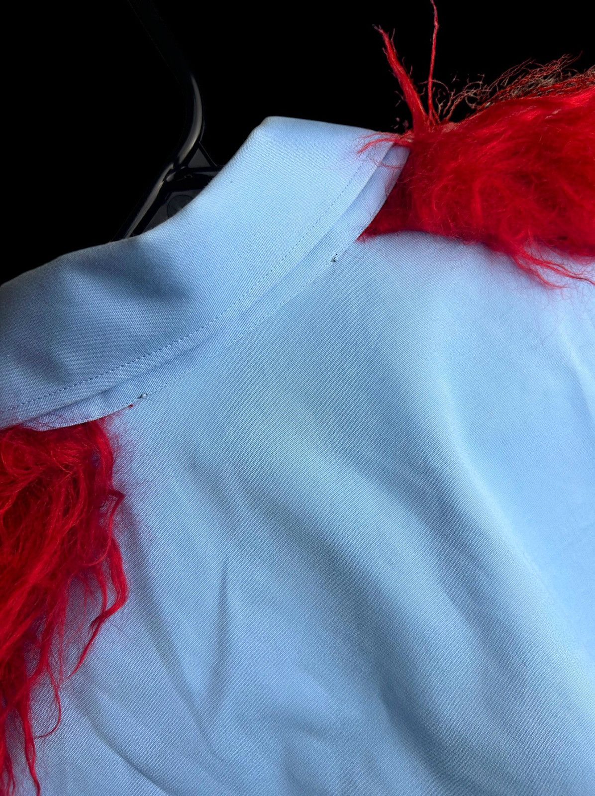 Prada × Universal Studios Runway FW19 Mohair Frankenstein Button Up Size US S / EU 44-46 / 1 - 8 Thumbnail