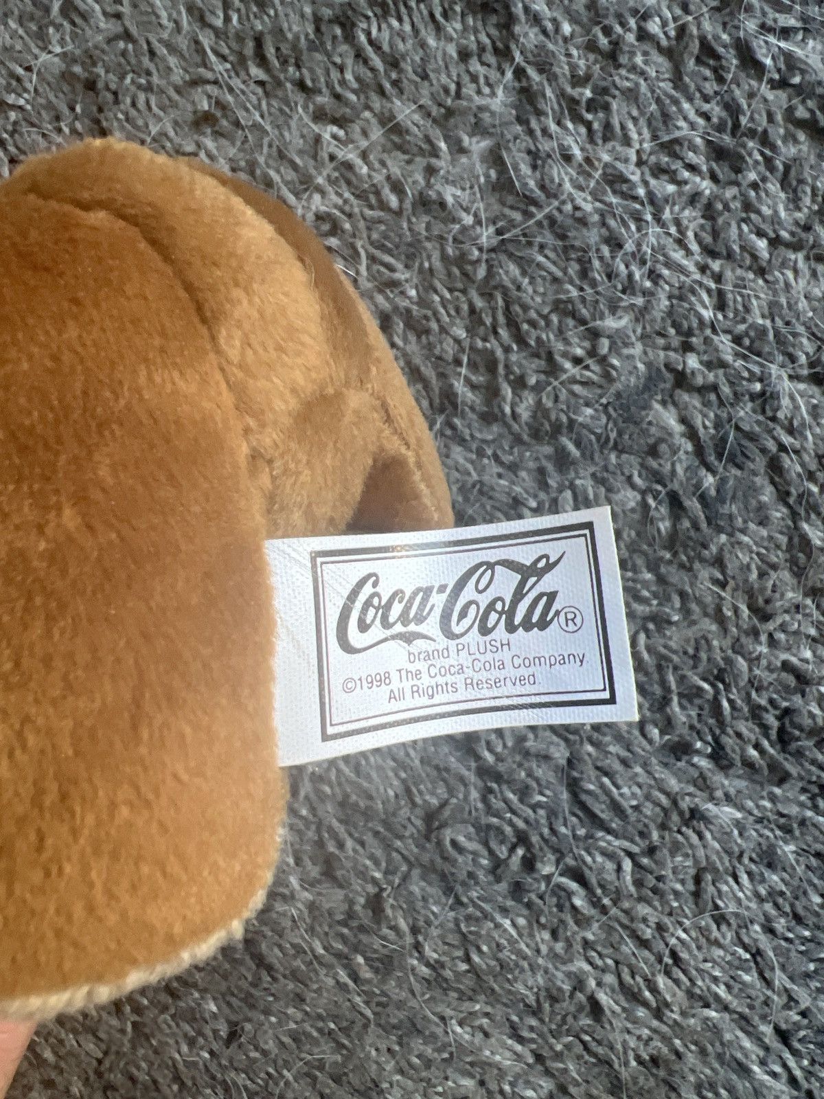 Coca Cola 1998 Coca-Cola Reindeer With A Coca-Cola In Vest And Beanie Size ONE SIZE - 6 Thumbnail