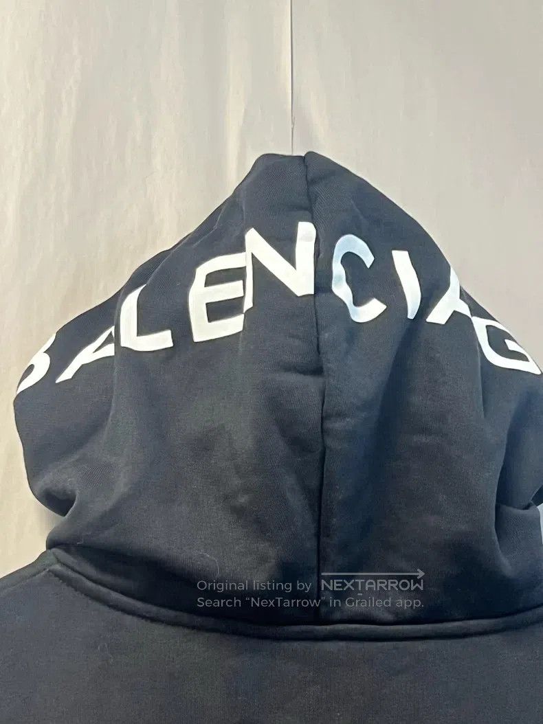 Balenciaga Balenciaga Logo Classic Hoodie Size US M / EU 48-50 / 2 - 3 Thumbnail