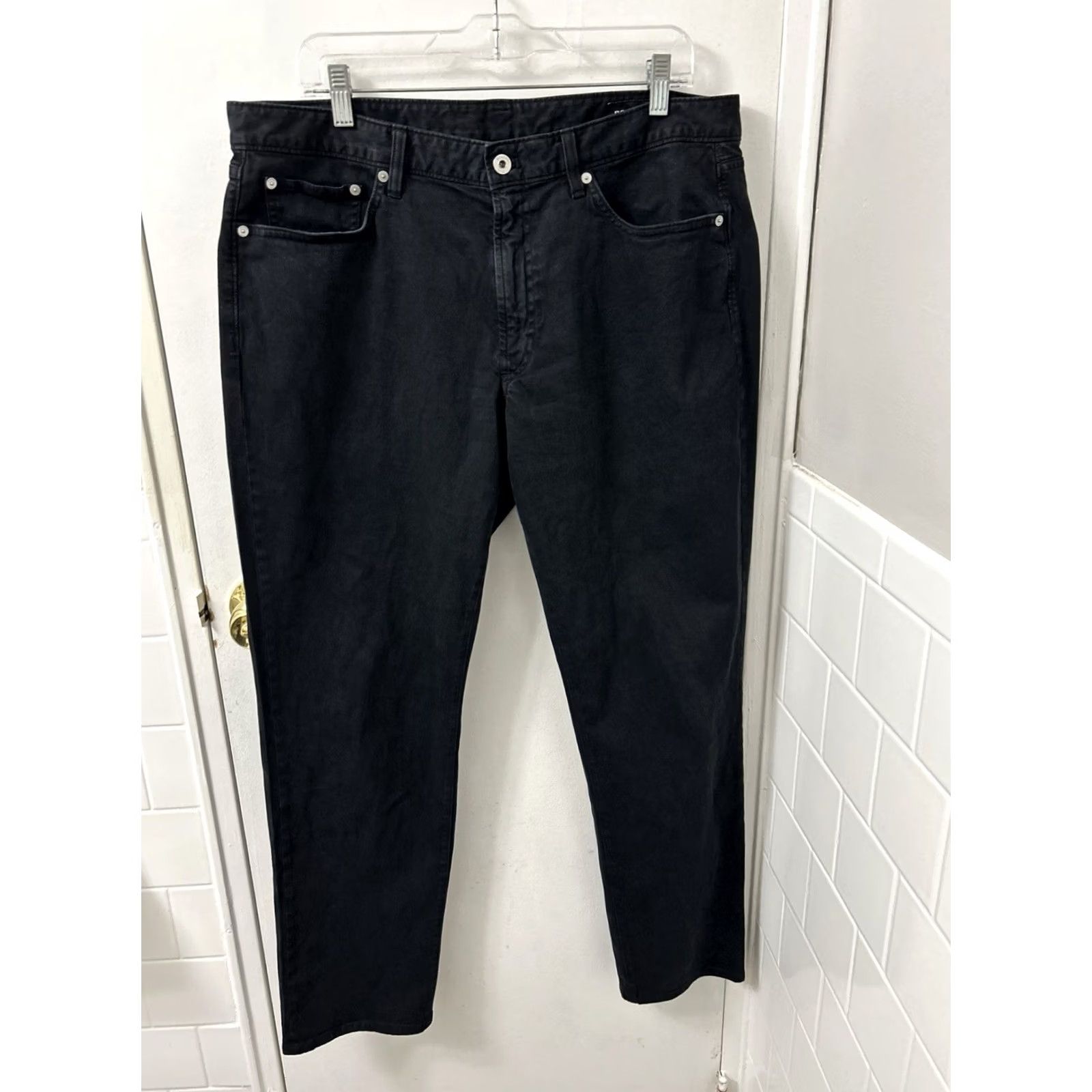 Bonobos Bonobos Mens Chinos - Slim Fit 36x31 Black Cotton Clothing Size US 36 / EU 52 - 7 Thumbnail
