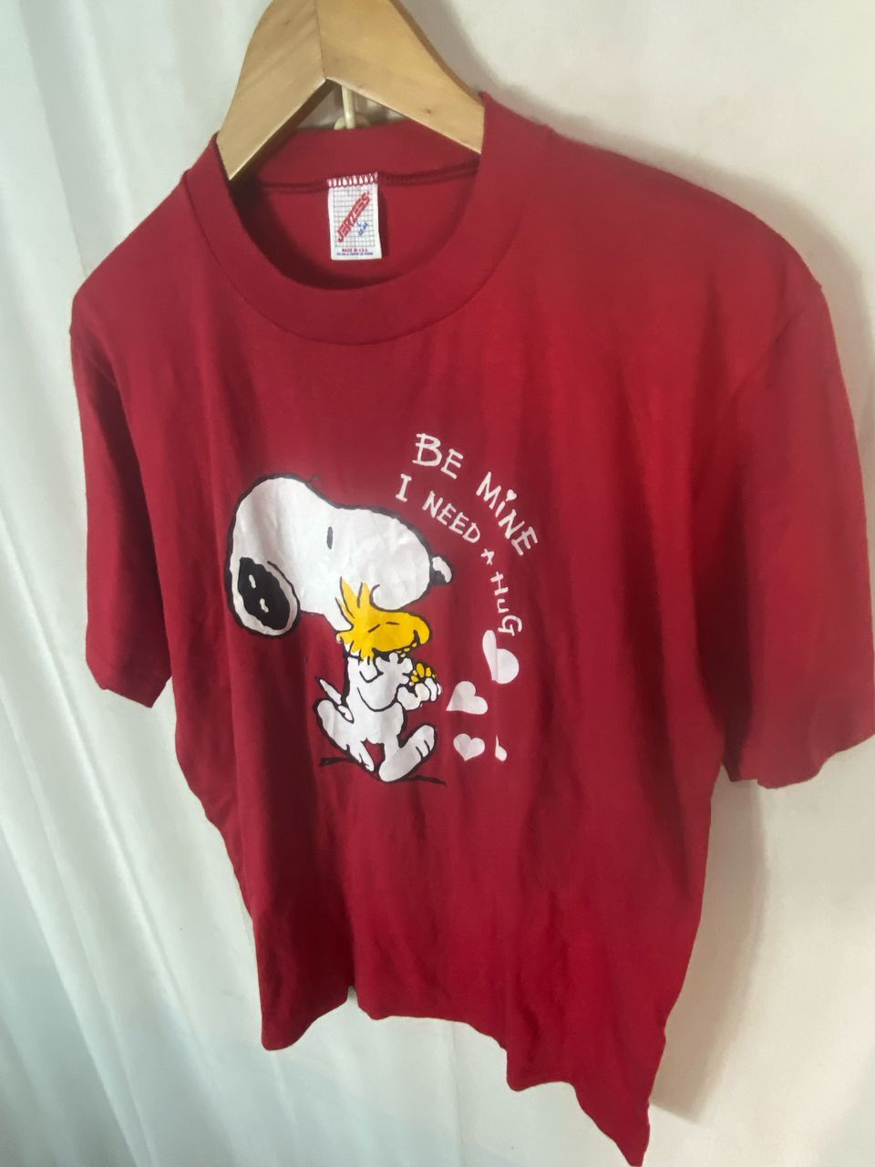 Jerzees × Vintage Vintage snoopy printed tshirt by jerzees Size US L / EU 52-54 / 3 - 2 Thumbnail