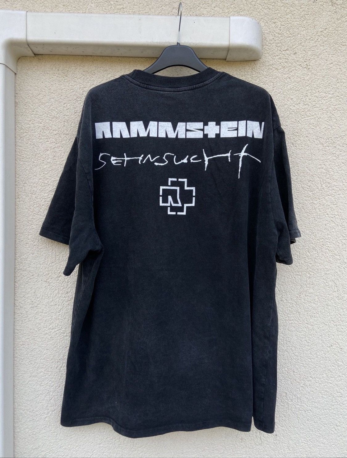 Band Tees Rammstein vintage Band tee washed opium merch y2k tour Size US XL / EU 56 / 4 - 4 Thumbnail