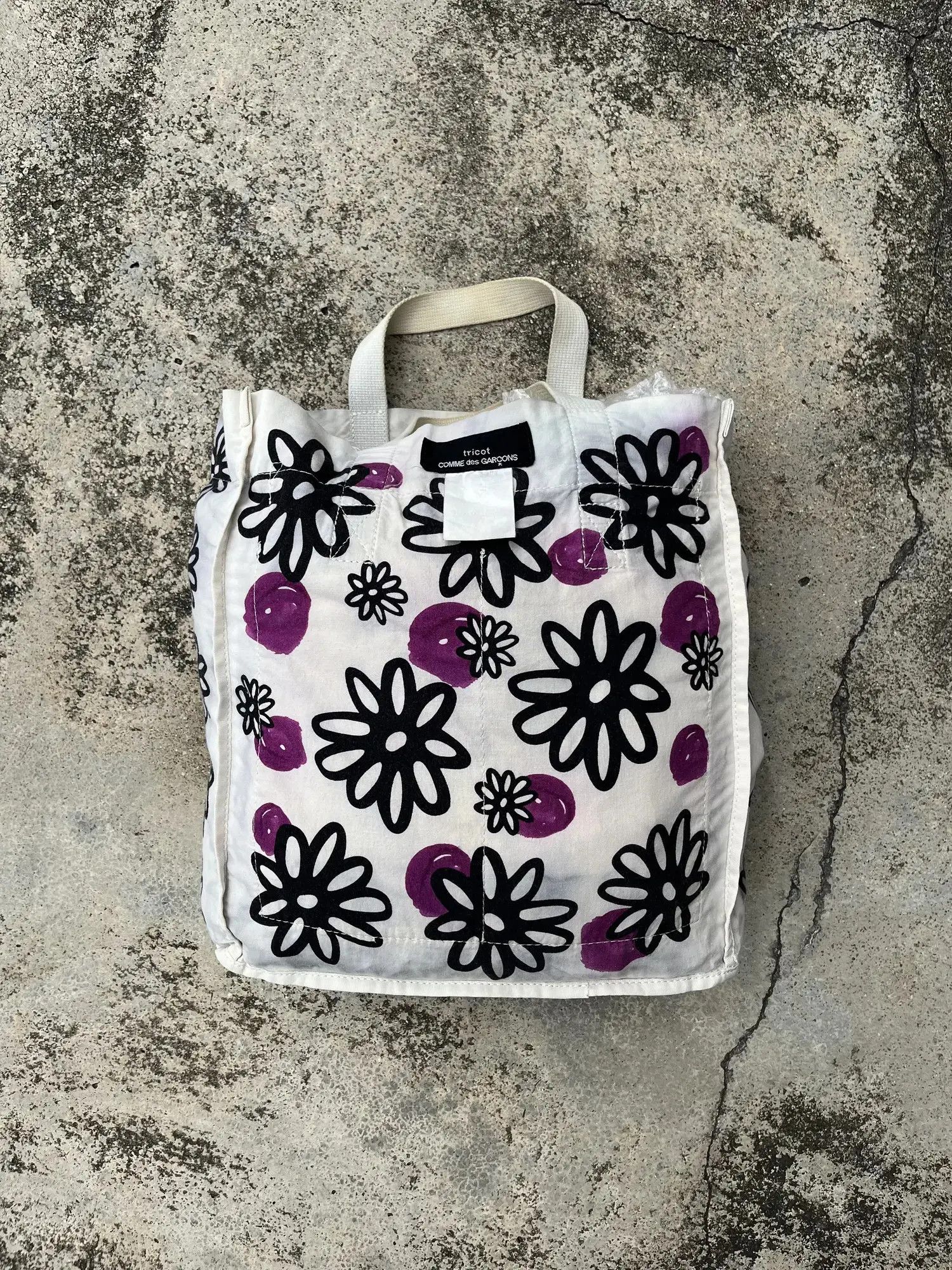 Comme des Garcons Homme Plus Comme Des Garcons Flora Tote Bag Size ONE SIZE - 3 Thumbnail