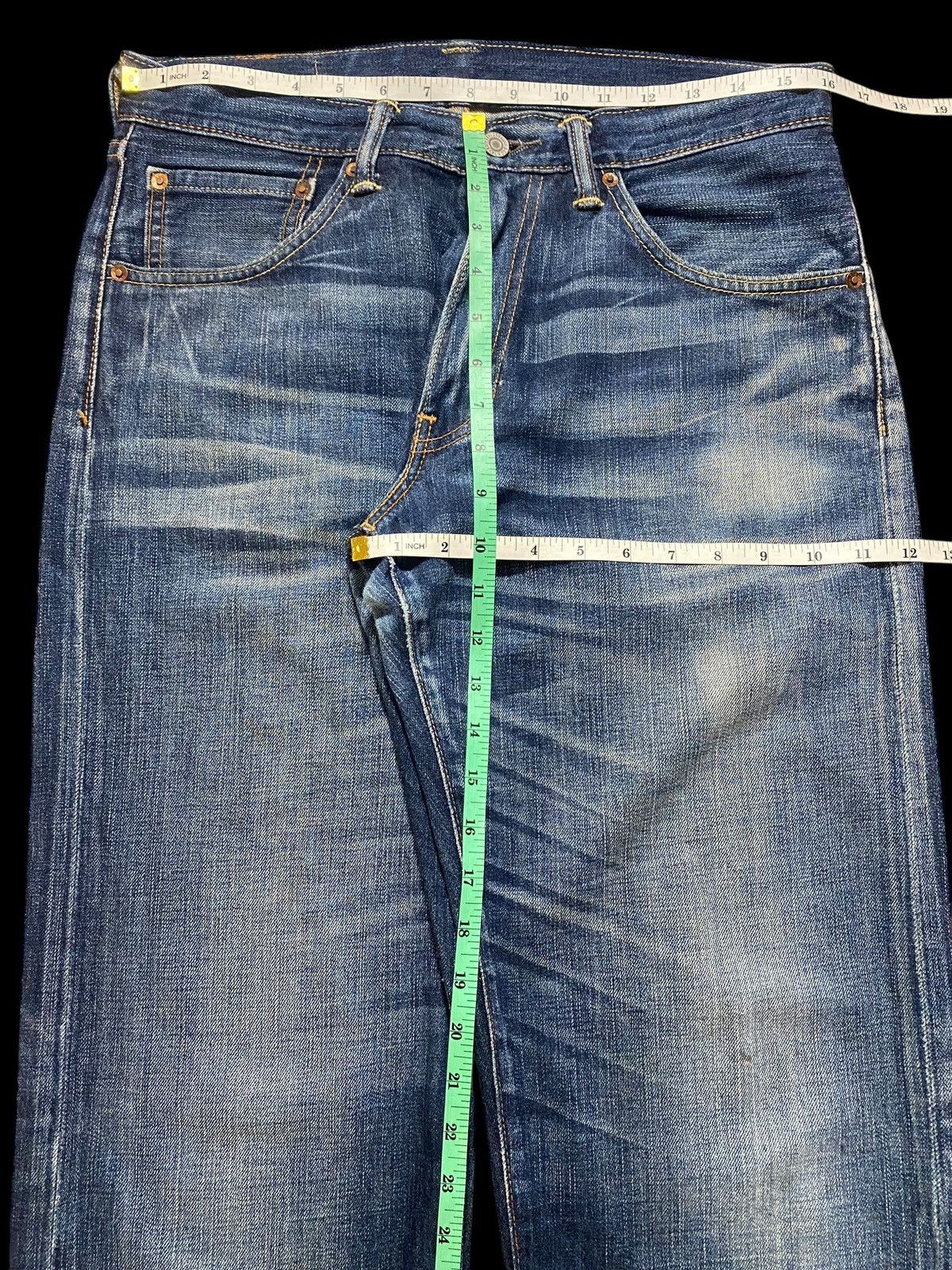 Levi's Vintage Clothing Vintage Levis 503 Blue Faded Whisker Loose Jeans Size US 32 / EU 48 - 14 Thumbnail