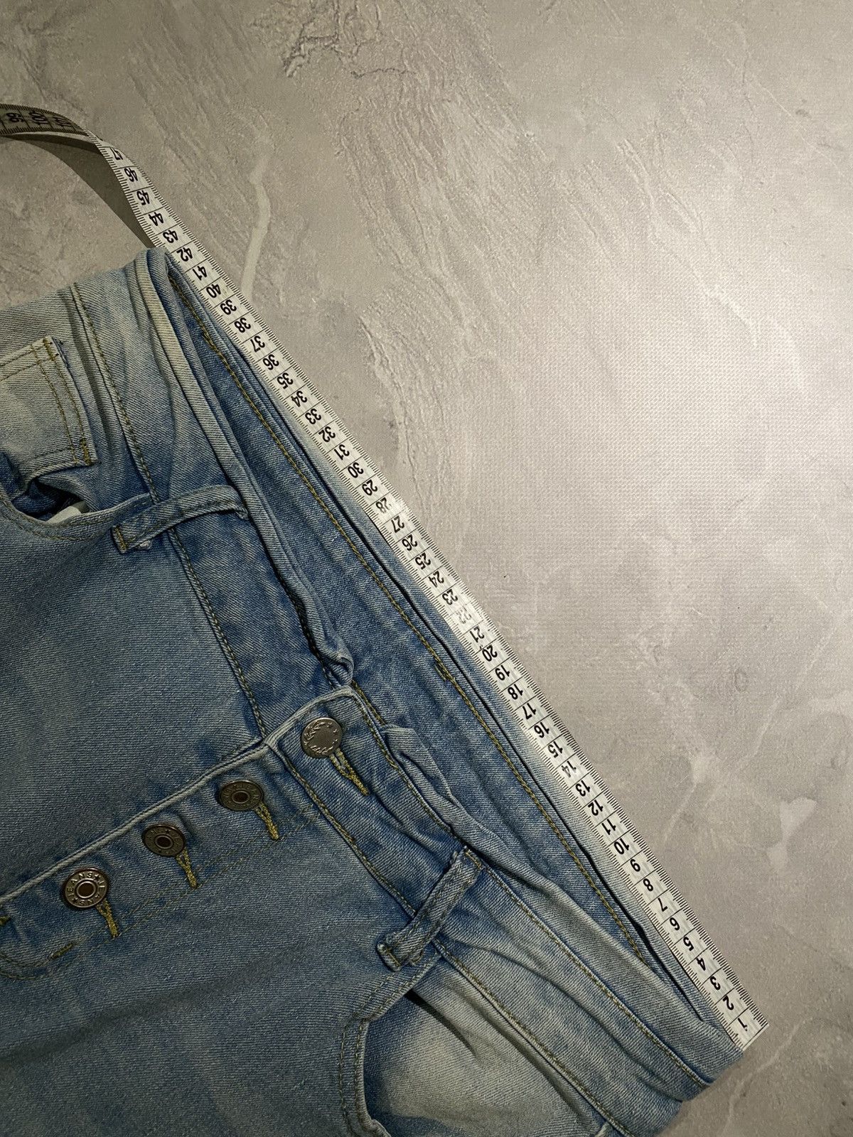 Japanese Brand Inspired By If Six Was Nine Flared Avan Jeans-Y2K Drip Size US 33 - 7 Thumbnail