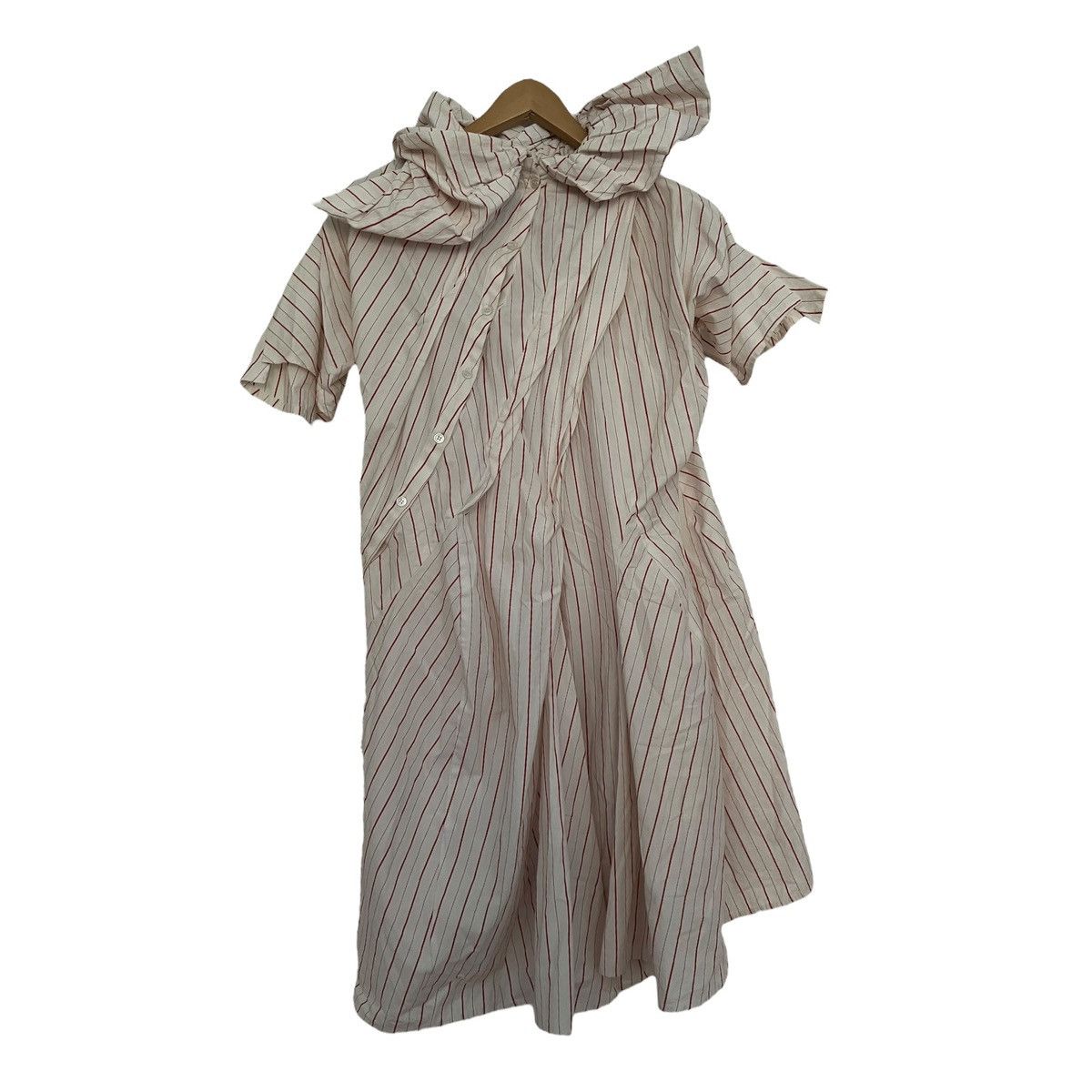 Japanese Brand Mikio sakabe aw21 pinstripe dress Size M / US 6-8 / IT 42-44 - 3 Thumbnail