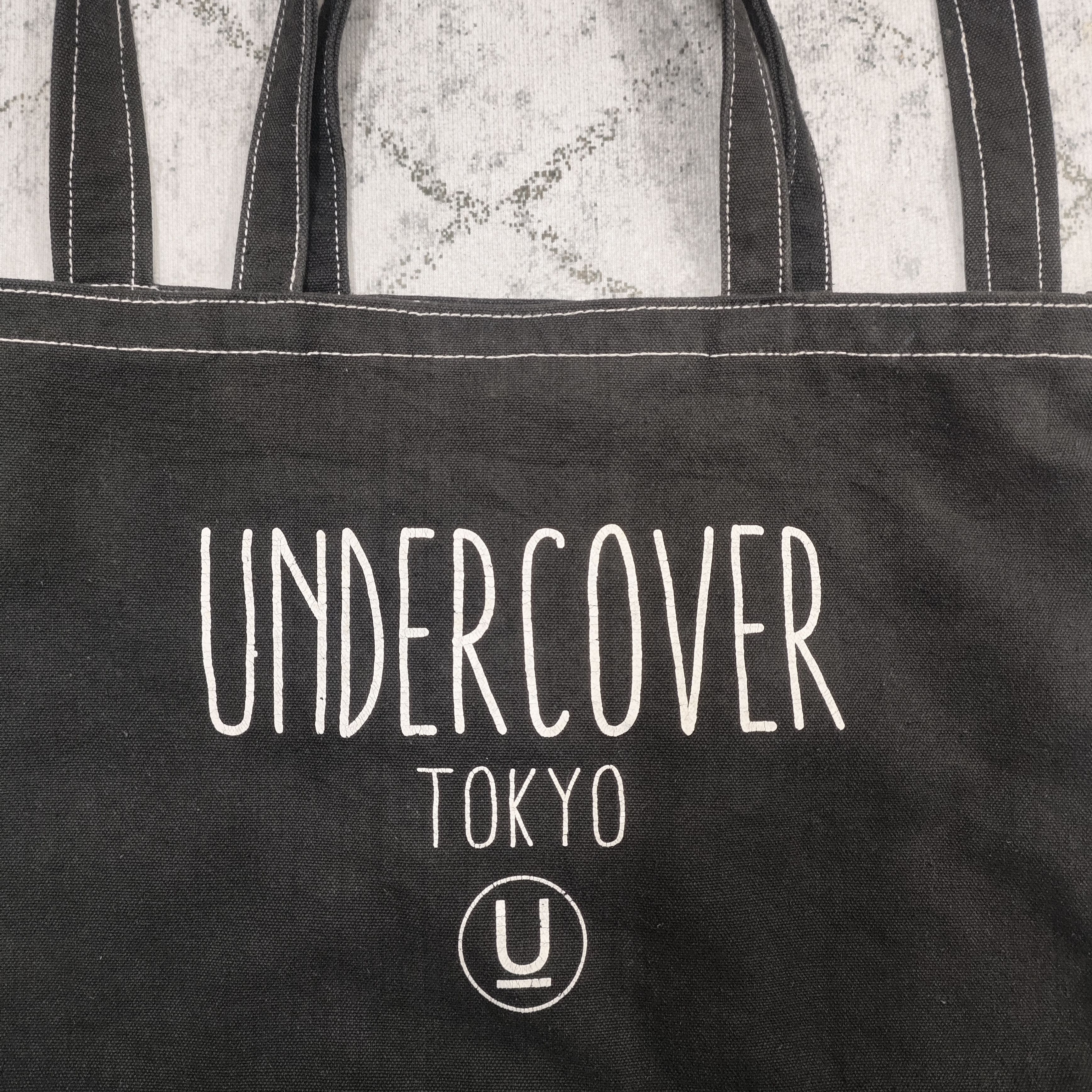 Jun Takahashi × Undercover Undercover Tokyo Black Canvas Bag Size ONE SIZE - 2 Thumbnail