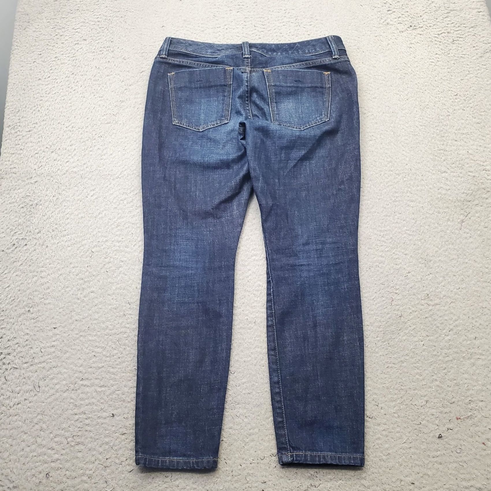 Banana Republic Banana Republic Jeans Womens 27P Blue Denim Skinny Leg 5-Pocket Regular Fit 32.5" Outseam Inseam 24.75" Vintage? No Size 27" / US 4 / IT 40 - 2 Thumbnail