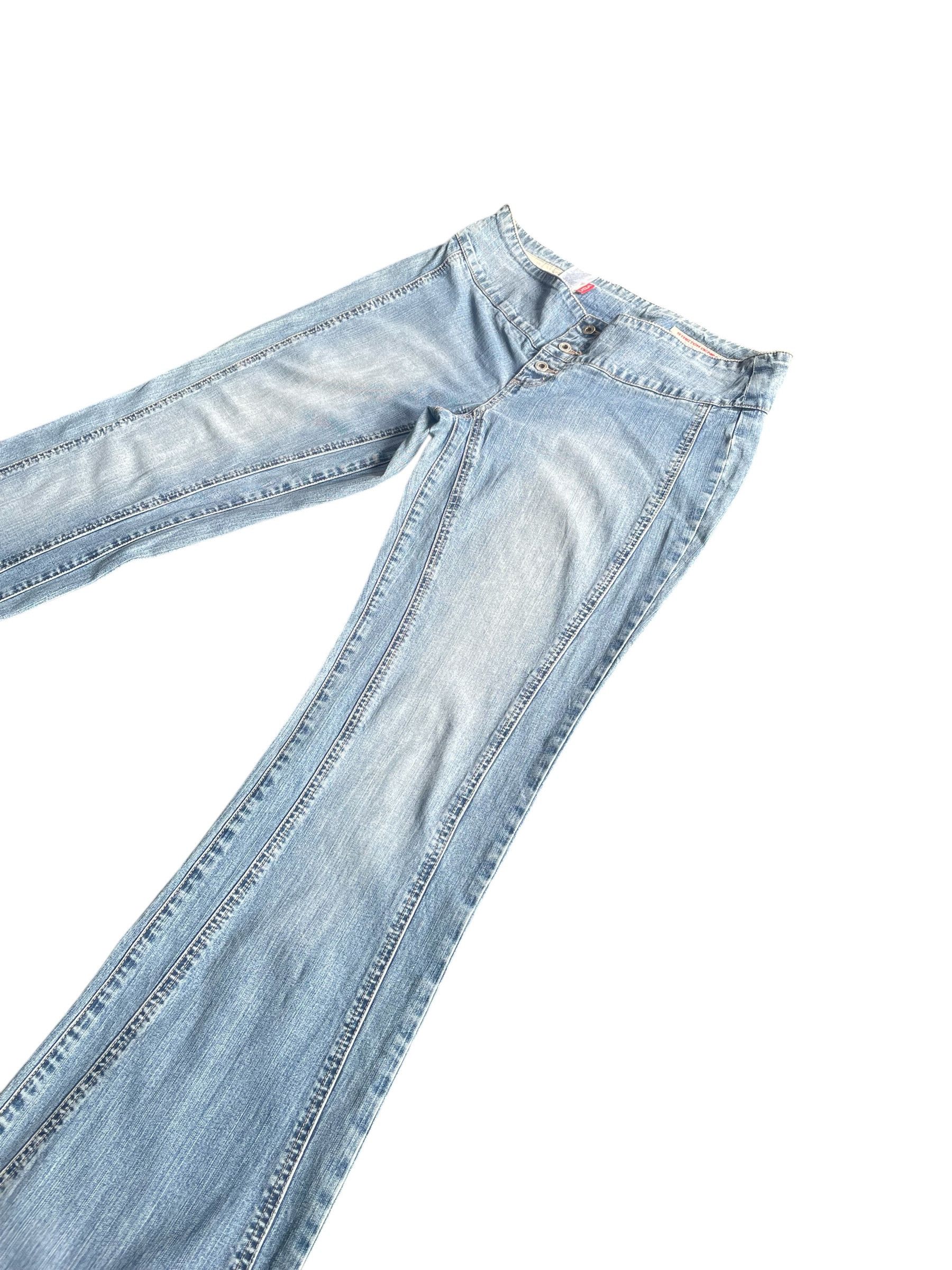Guess Vintage Flare Guess Jeans Size 35" - 2 Thumbnail
