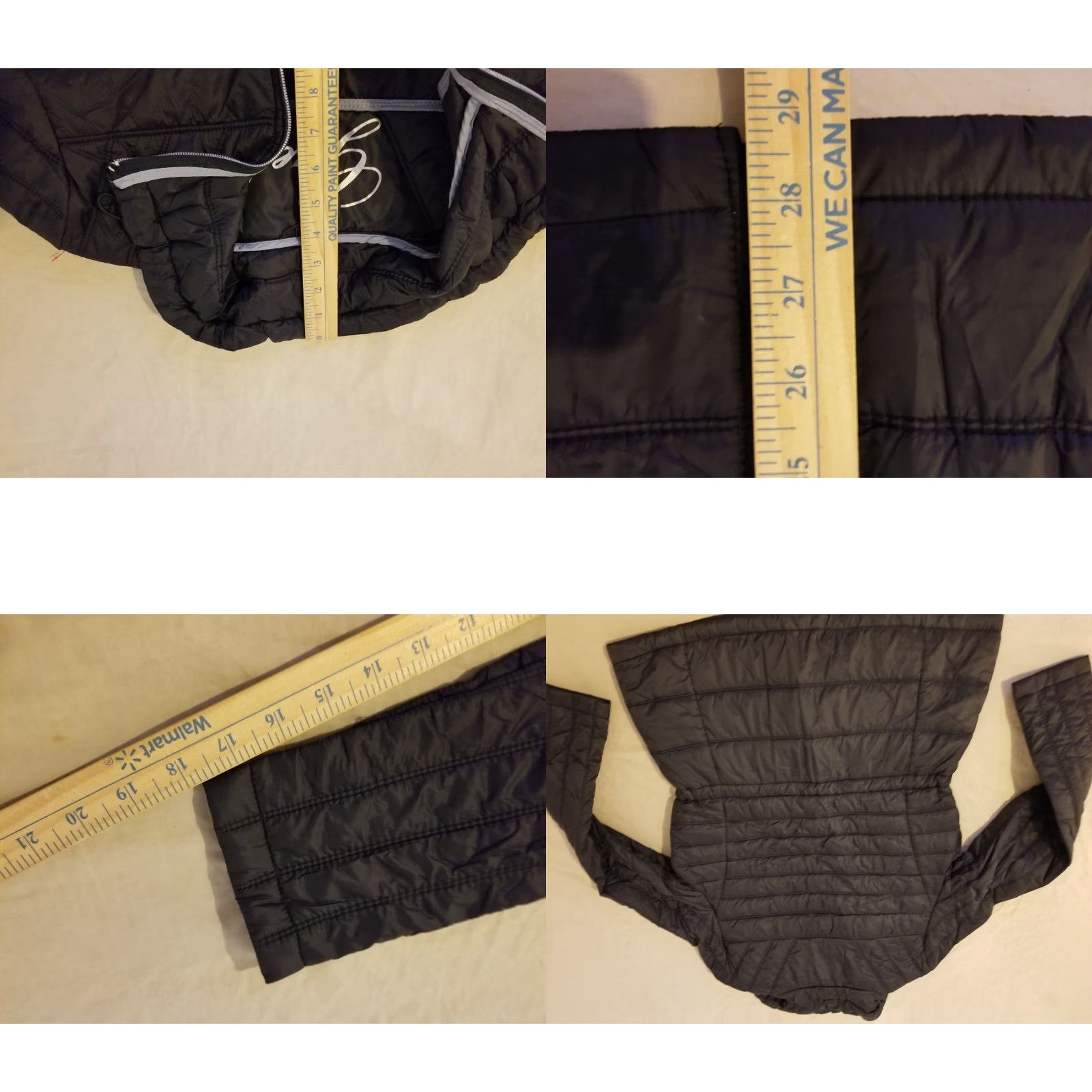 Guess Womens Guess Jacket L Large Black Puffer Size L / US 10 / IT 46 - 8 Thumbnail