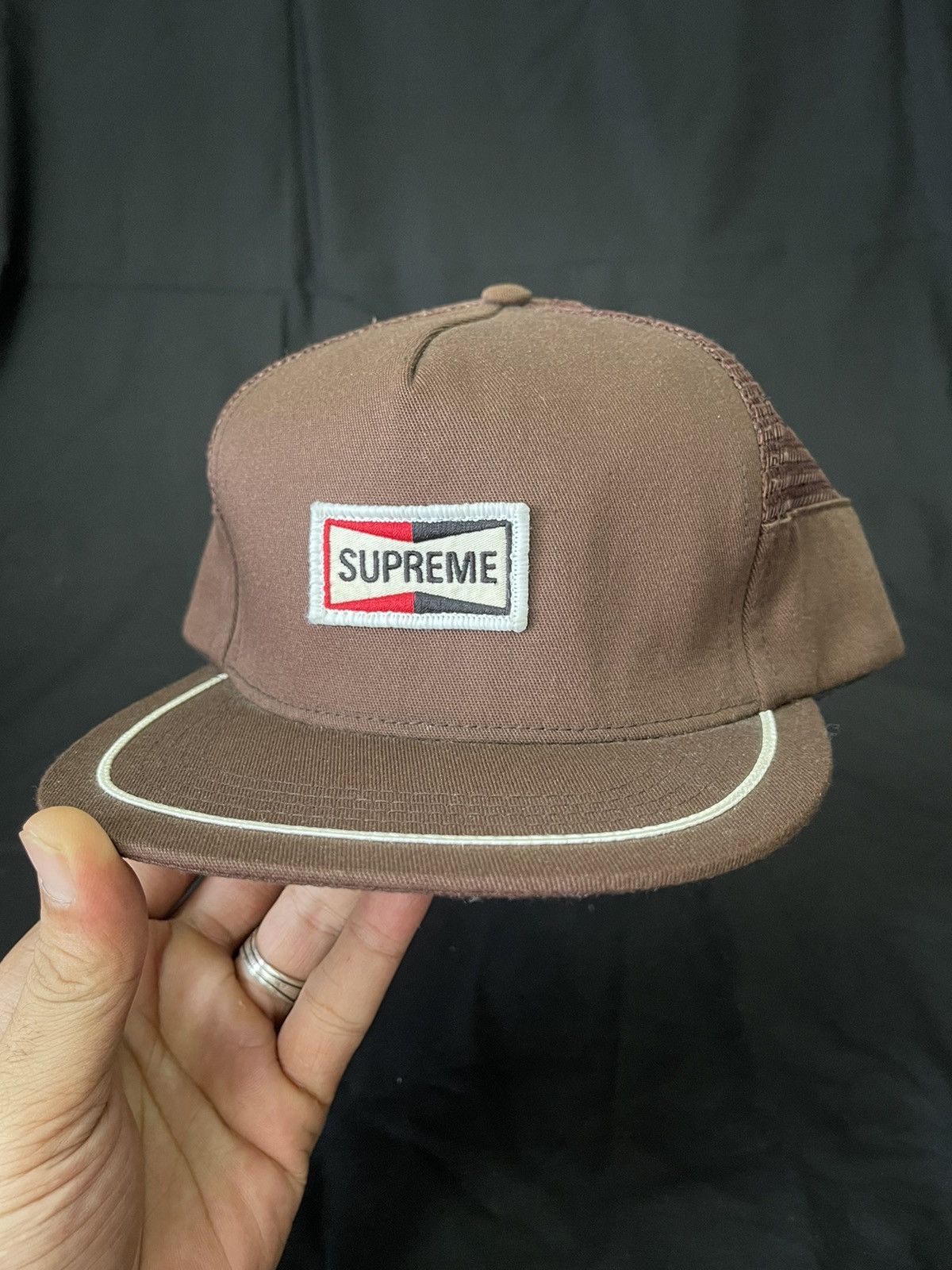 Supreme SS11 Supreme Champion Side Vent 5 Panel Snapback Cap Hat Size ONE SIZE - 2 Thumbnail