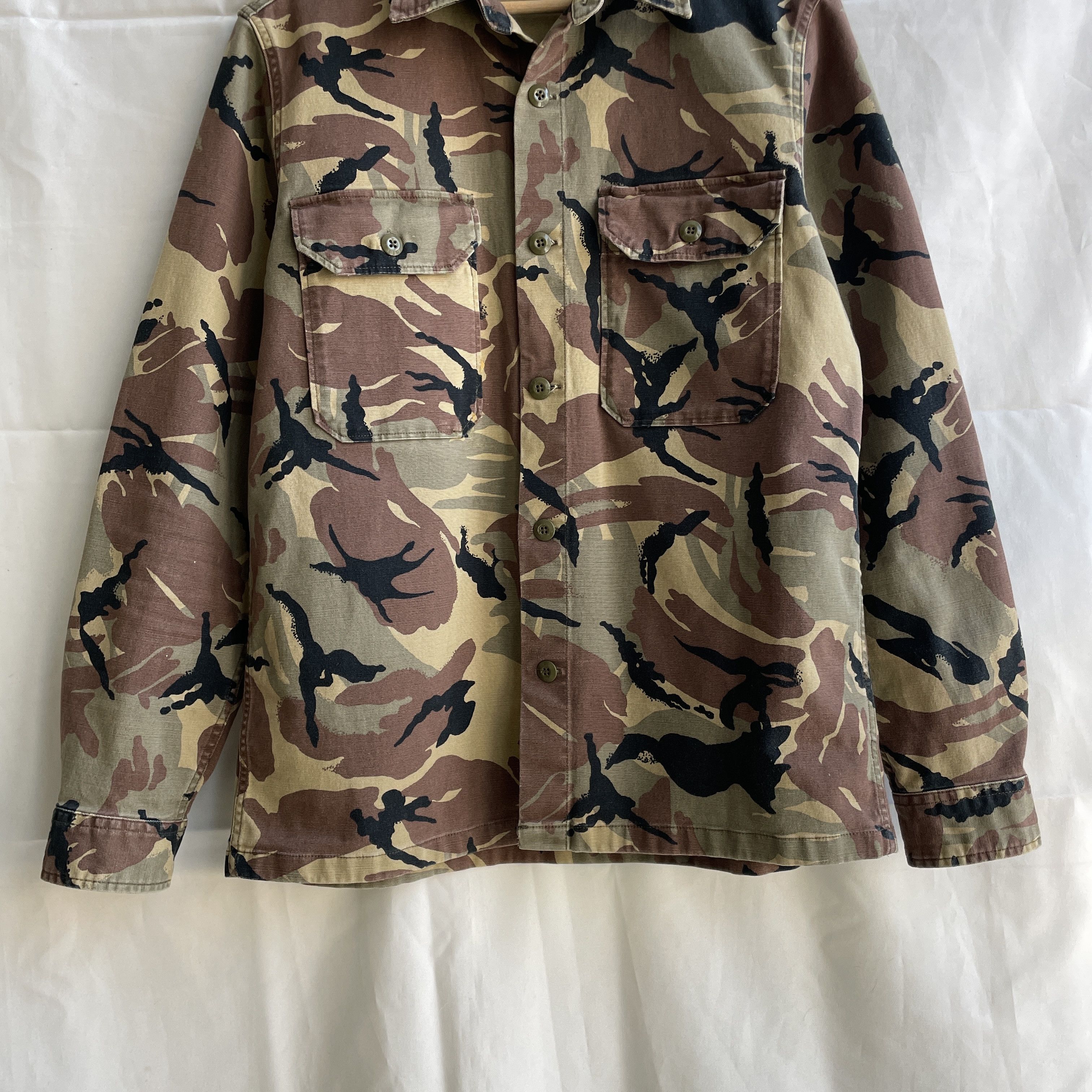 Wallace & Barnes Wallace & Barnes J Crew Camo Military Overshirt Jacket Size US M / EU 48-50 / 2 - 5 Thumbnail