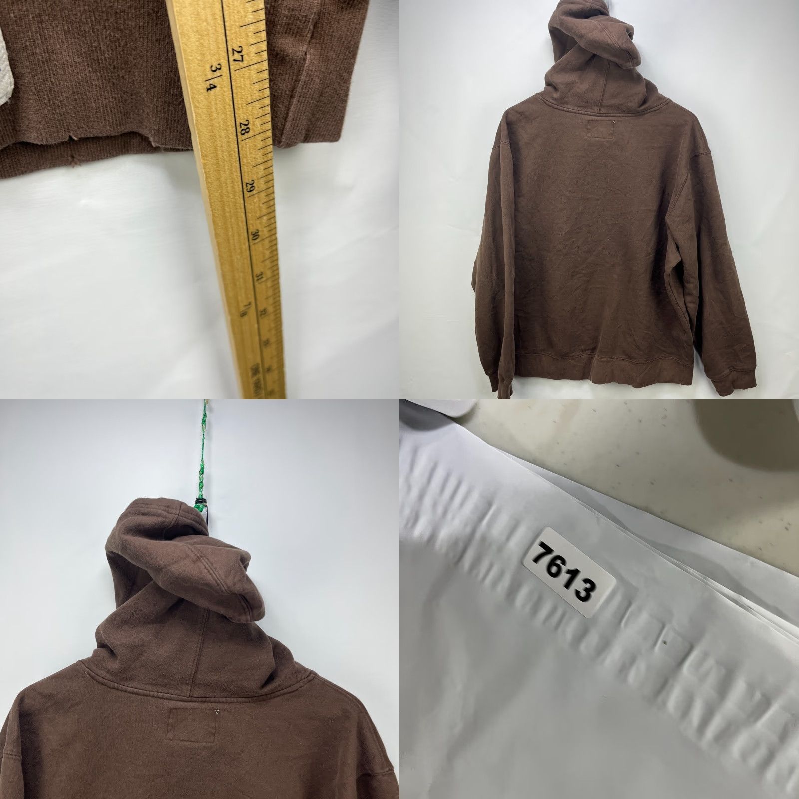 Aeropostale VINTAGE Aeropostale Hoodie XL Brown 90s Pullover Long Sleeve Mens Size US XL / EU 56 / 4 - 8 Thumbnail