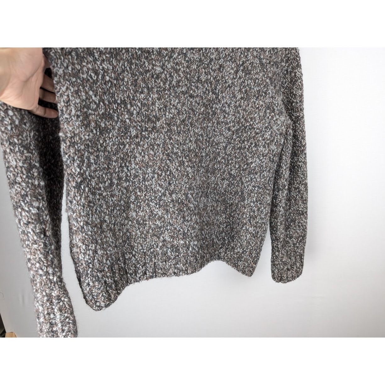 Bottega Veneta o1rshd1 Chunky Alpaca Knitwear Cardigan in Multicolor Size US M / EU 48-50 / 2 - 15 Thumbnail