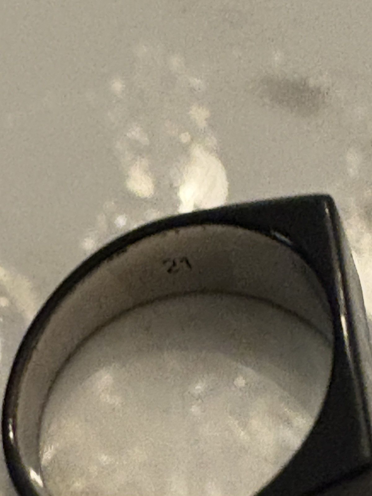 Alexander McQueen Alexander Mcqueen Graffiti Ring Size ONE SIZE - 6 Thumbnail