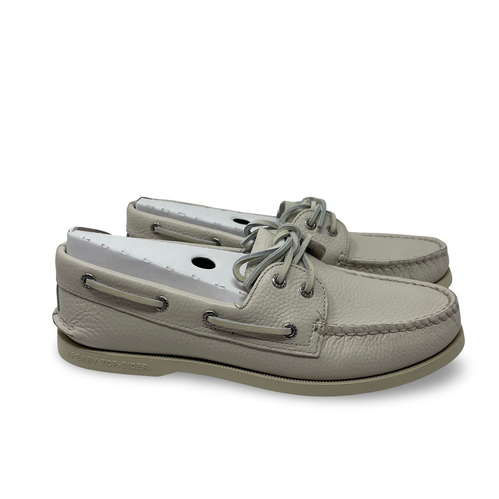Sperry Sperry Authentic Original Ice white Leathef Boat Shoe 9.5 Size US 9.5 / EU 42-43 - 1 Thumbnail