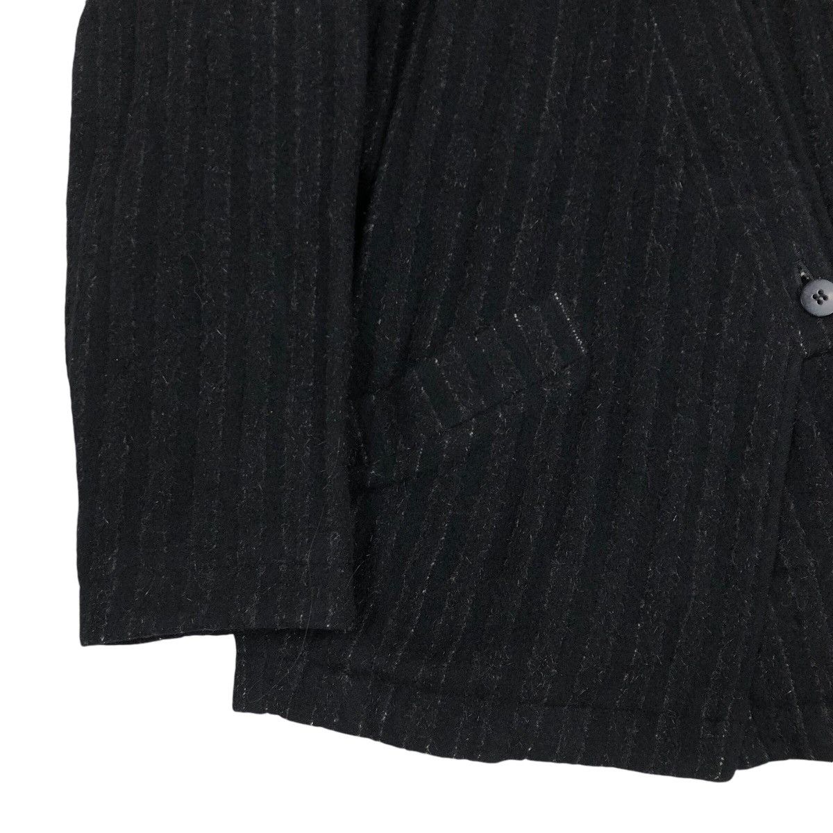 Issey Miyake Vintage 80s Issey Miyake Striped Kimono Coat Size M / US 6-8 / IT 42-44 - 4 Thumbnail