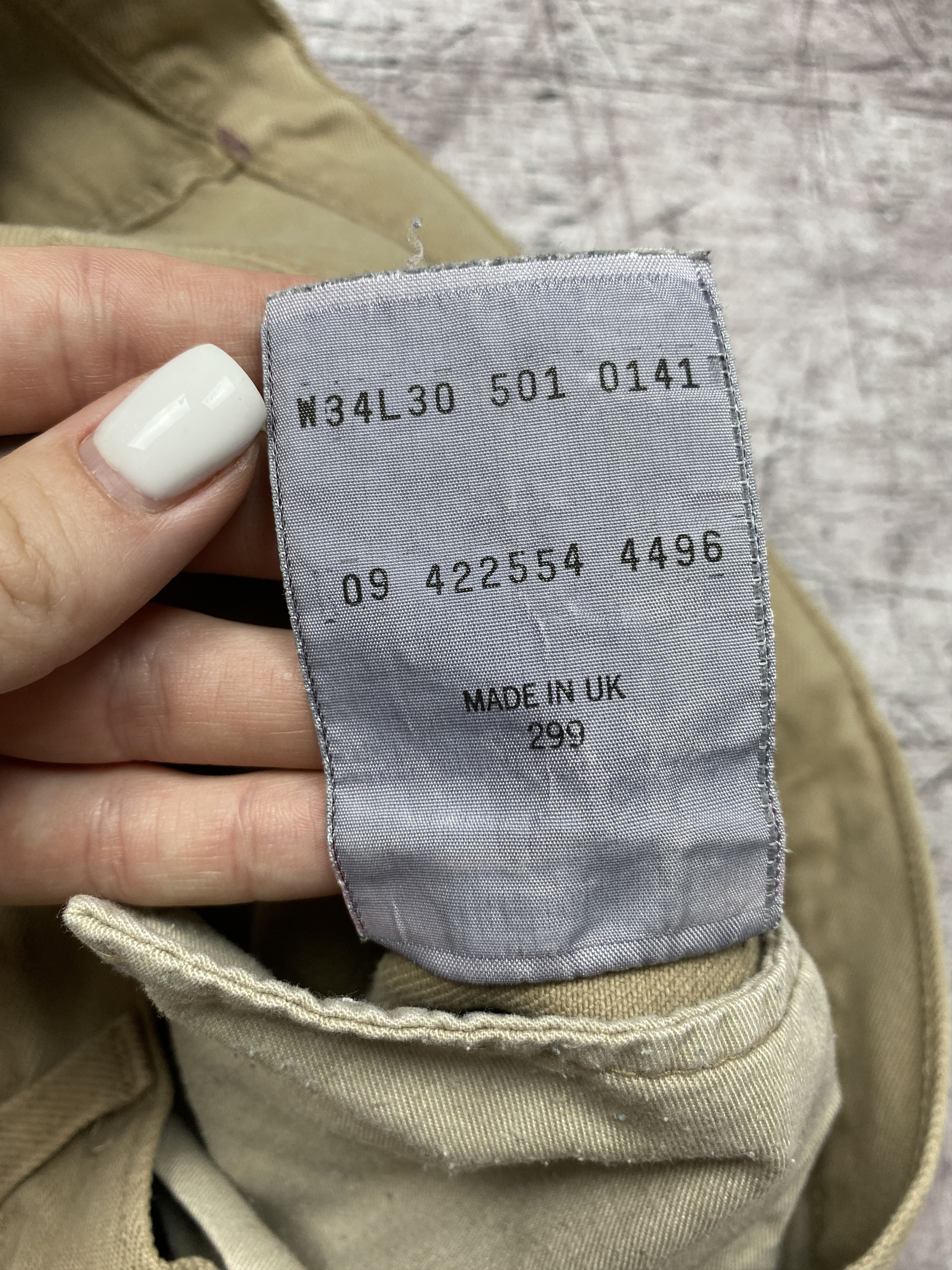 Levi's × Vintage Levis 501 Vintage Mens Denim Pants Jeans Size US 34 / EU 50 - 9 Thumbnail