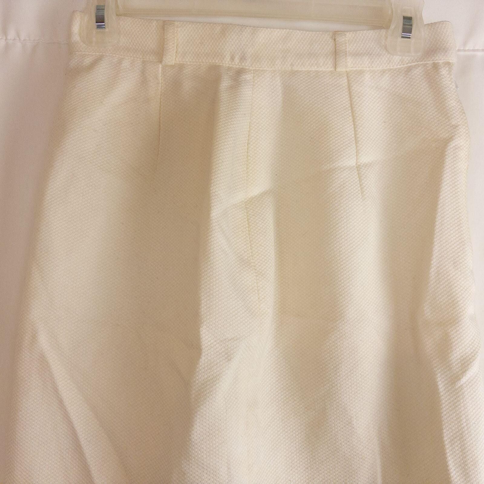 The Unbranded Brand Breeches Vintage Ivory Solid Skirt Womens XSmall Size 26" / US 2 / IT 38 - 3 Thumbnail