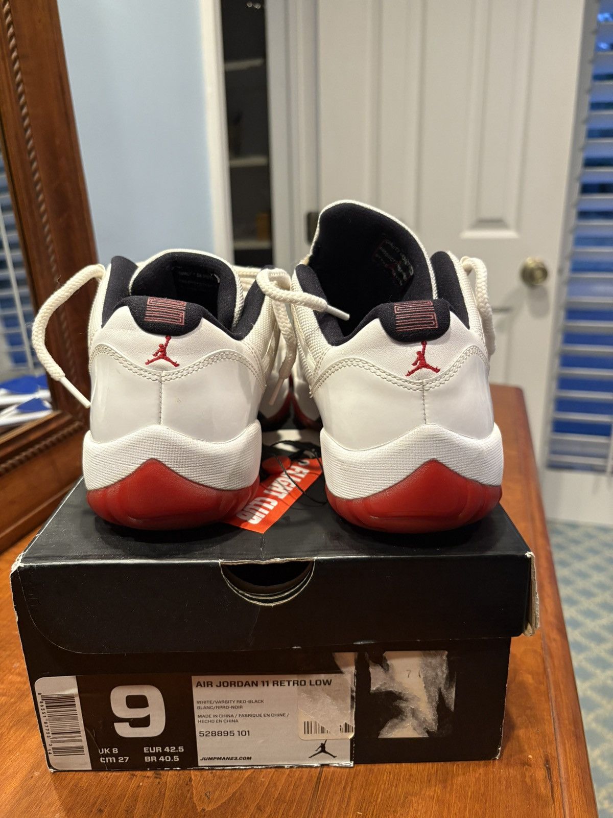 Jordan Brand × Nike Size 9 - Air Jordan 11 Retro Low Cherry Bottom Size US 9 / EU 42 - 3 Thumbnail