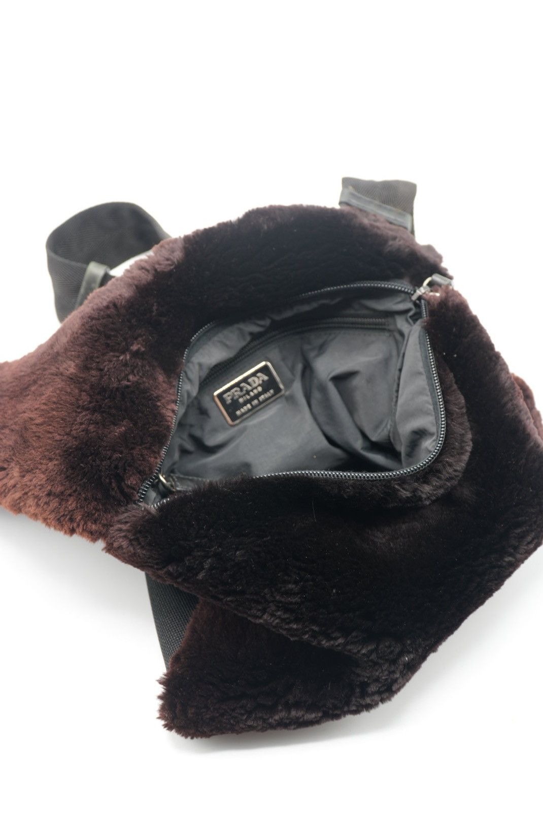 Prada Prada F/W1999 Crossbody Bag Soft Fur Size ONE SIZE - 8 Thumbnail