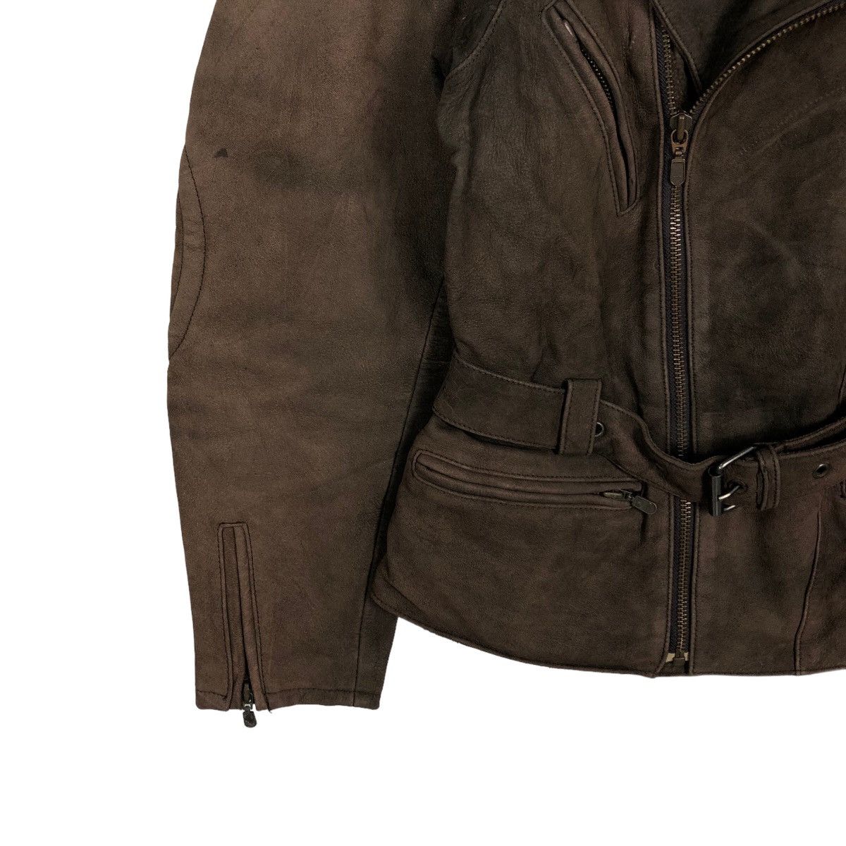 Genuine Leather 🔥Genuine Leather Bomber Jacket Double Breast Spirit Motors Size US M / EU 48-50 / 2 - 4 Thumbnail