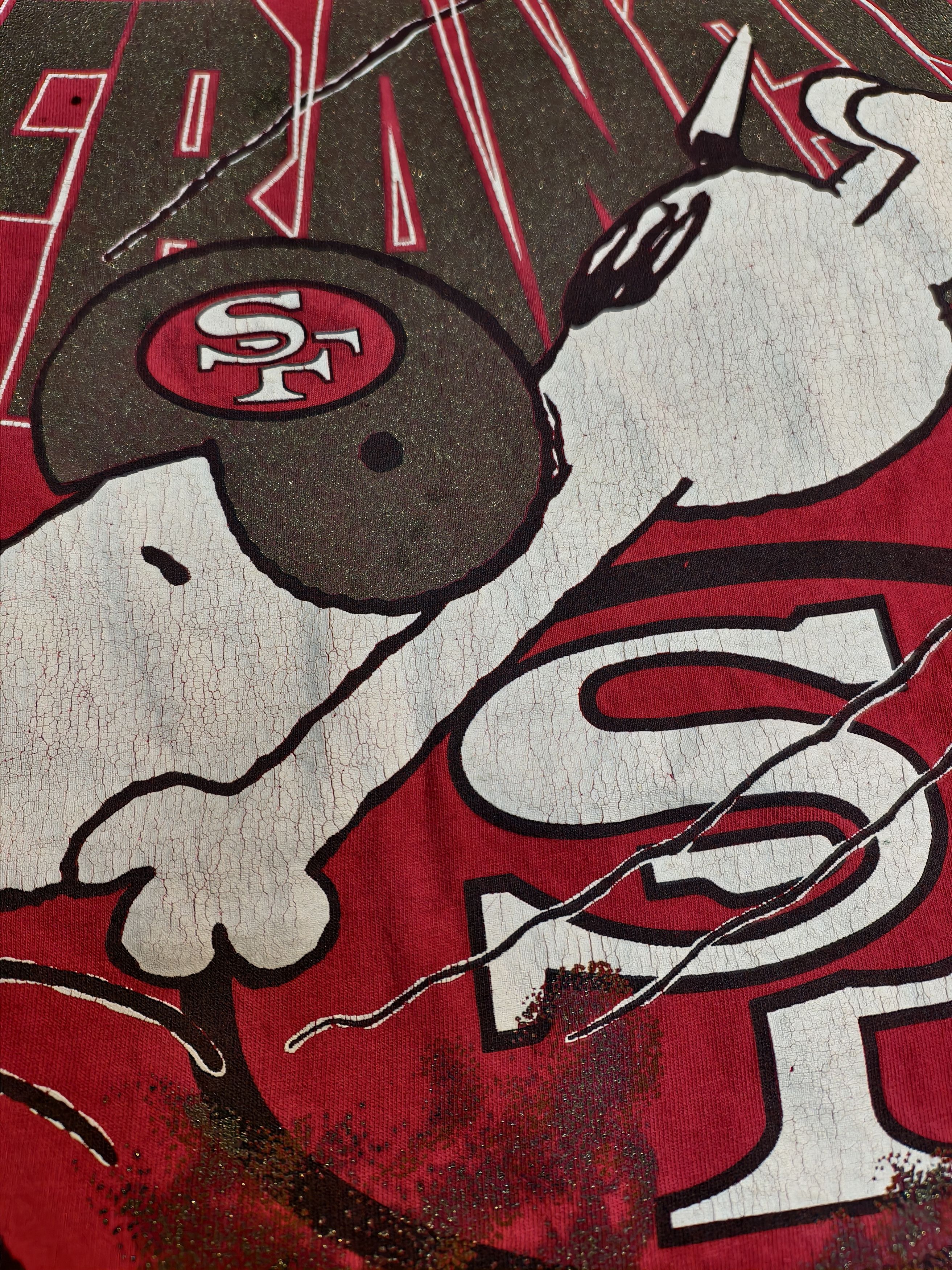 NFL Vtg rare San Francisco x Peanut 2 copyright Size US XL / EU 56 / 4 - 6 Thumbnail