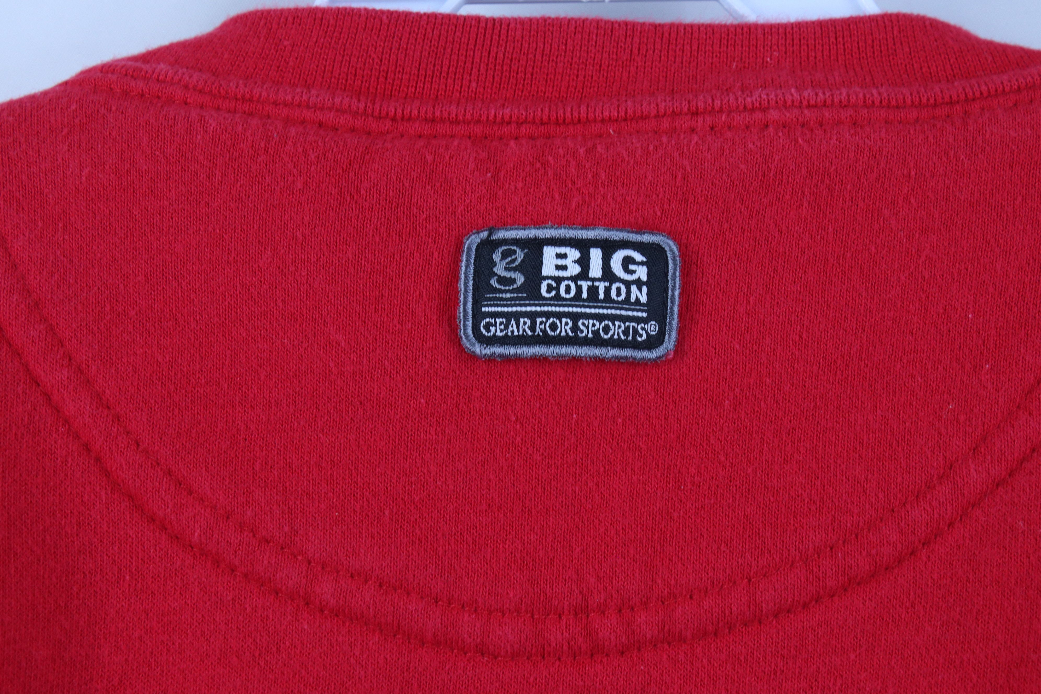 Vintage Vintage Detroit Pistons Basketball Crewneck Sweatshirt Red Size US XXL / EU 58 / 5 - 9 Thumbnail