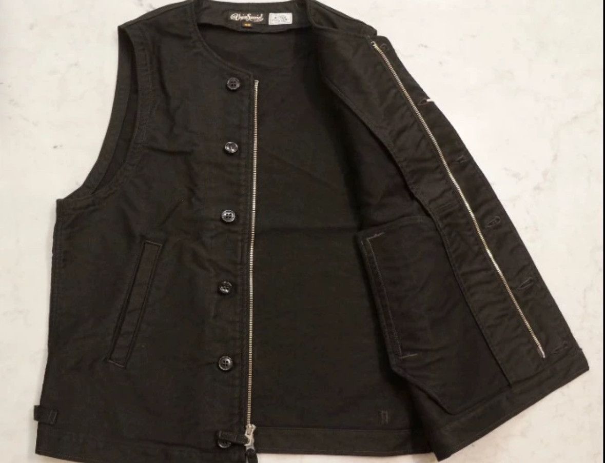 image of Freewheelers Deck Vests in Black, Men's (Size Medium)