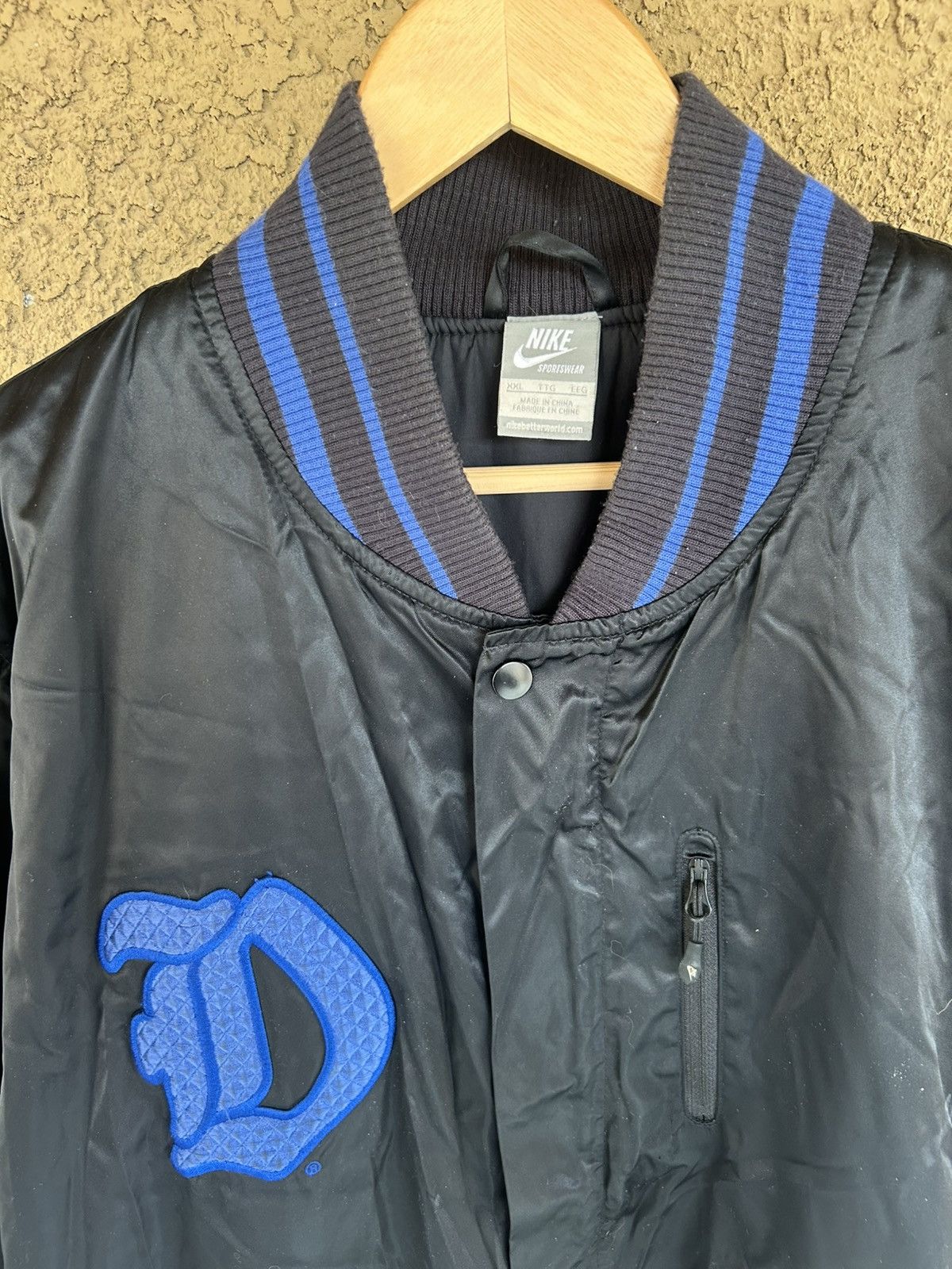 Nike × Vintage Vintage Nike Duke Blue Devils Jacket XXL Size US XXL / EU 58 / 5 - 2 Thumbnail