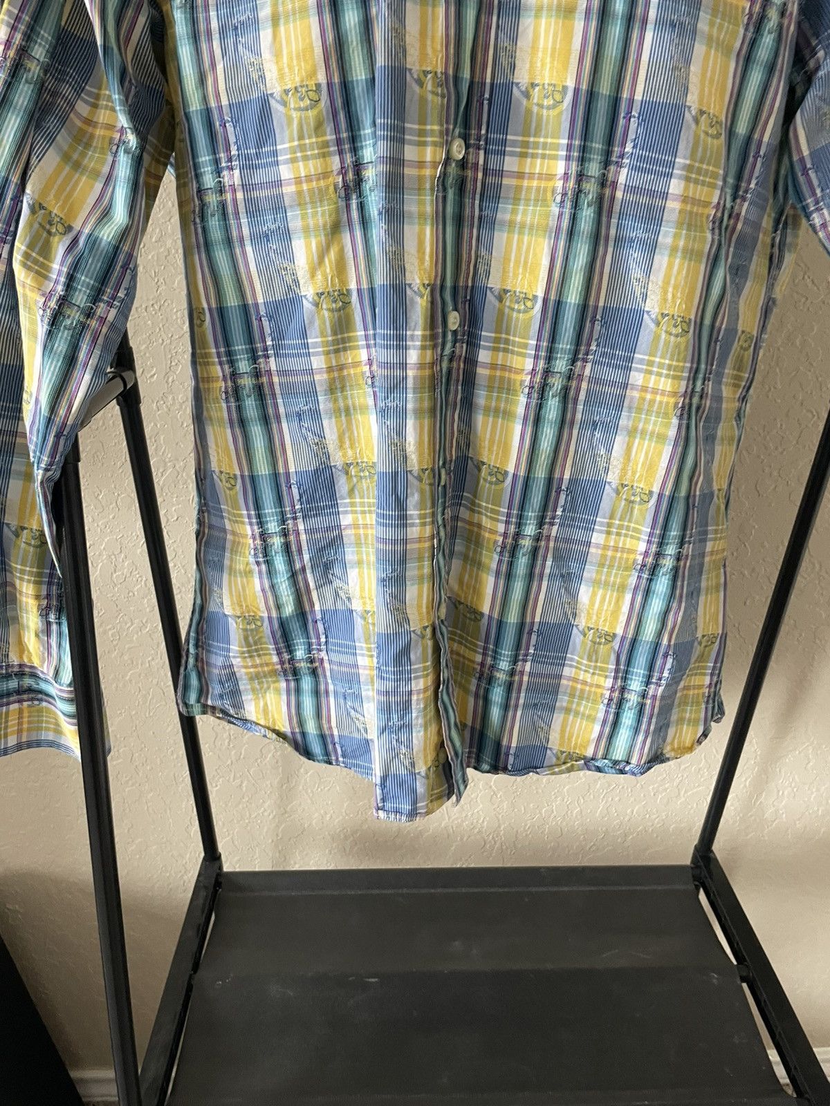 Etro Paisley Plaid Cotton button front shirt Size US M / EU 48-50 / 2 - 2 Thumbnail