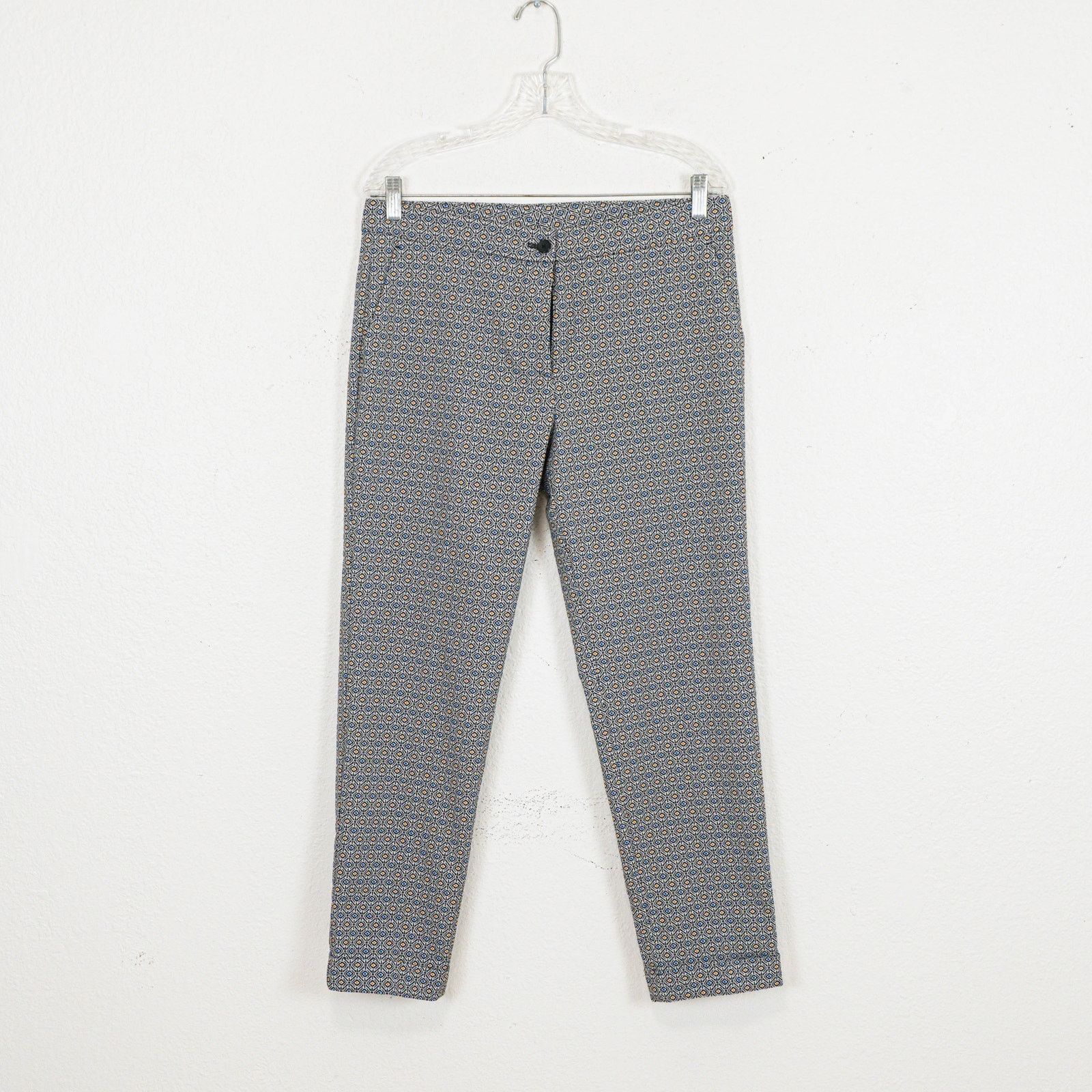 Etro ETRO Milano Women's High-Rise Printed Slim Pants size 44 32w Size 30" / US 8 / IT 44 - 2 Thumbnail