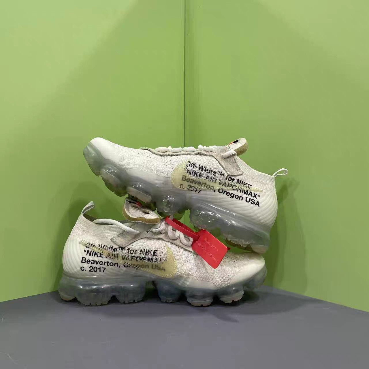 Nike OFF-WHITE × Nike VP Vapormax White Size US 9.5 / EU 42-43 - 4 Thumbnail