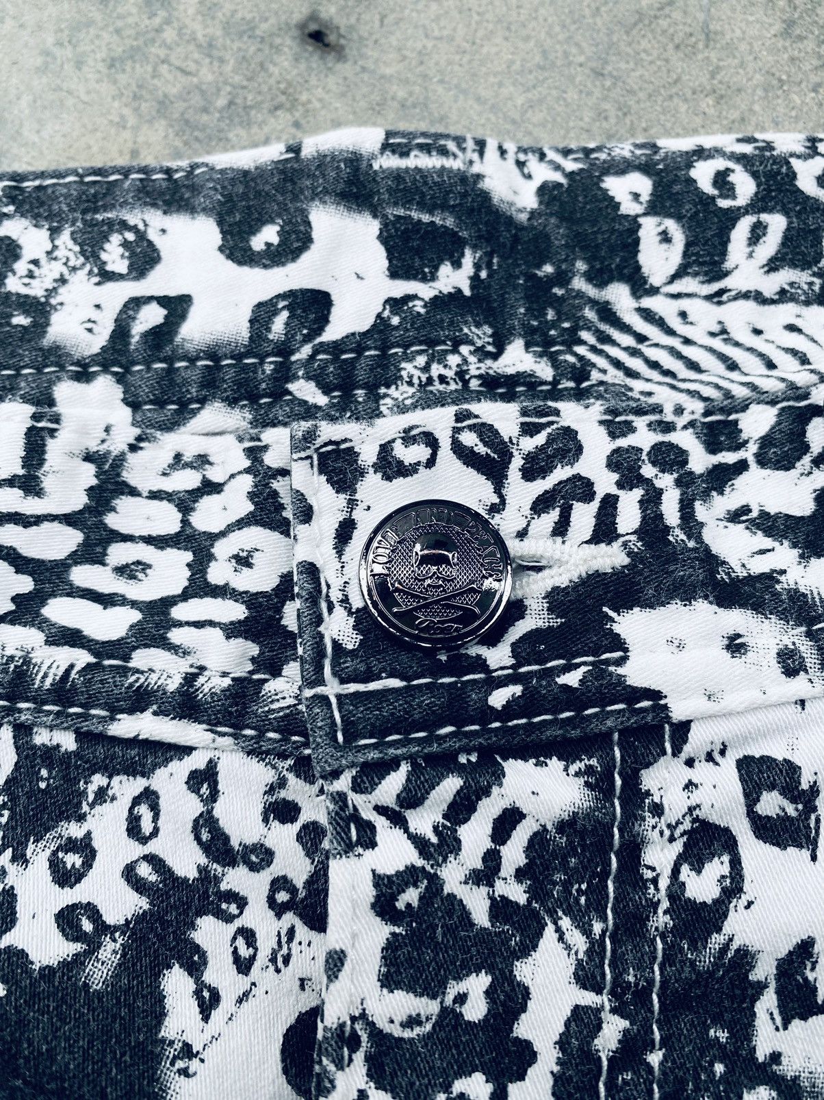 Roen Vintage 90s Roen Feather Printed Pants Rare Size US 32 / EU 48 - 6 Thumbnail