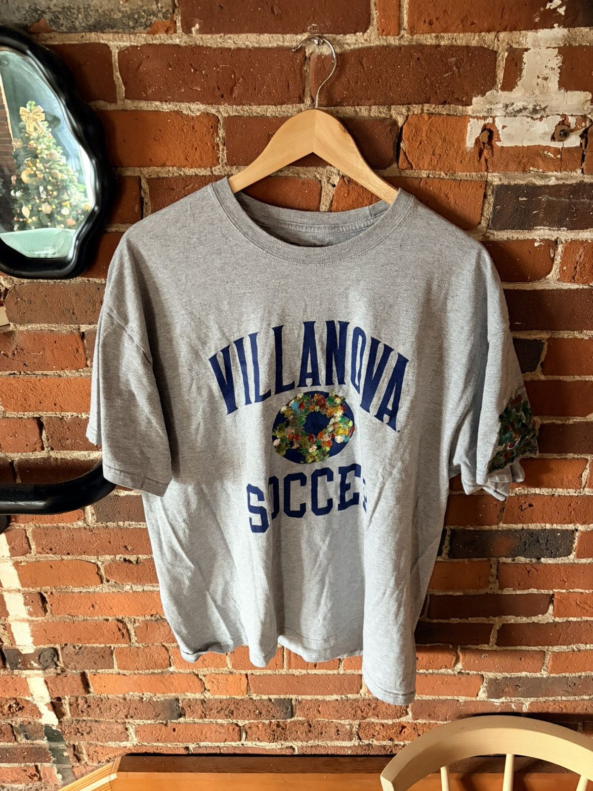 Vintage Vintage Paint Custom ‘Villanova Soccer’ Tee Size US XL / EU 56 / 4 - 1 Thumbnail