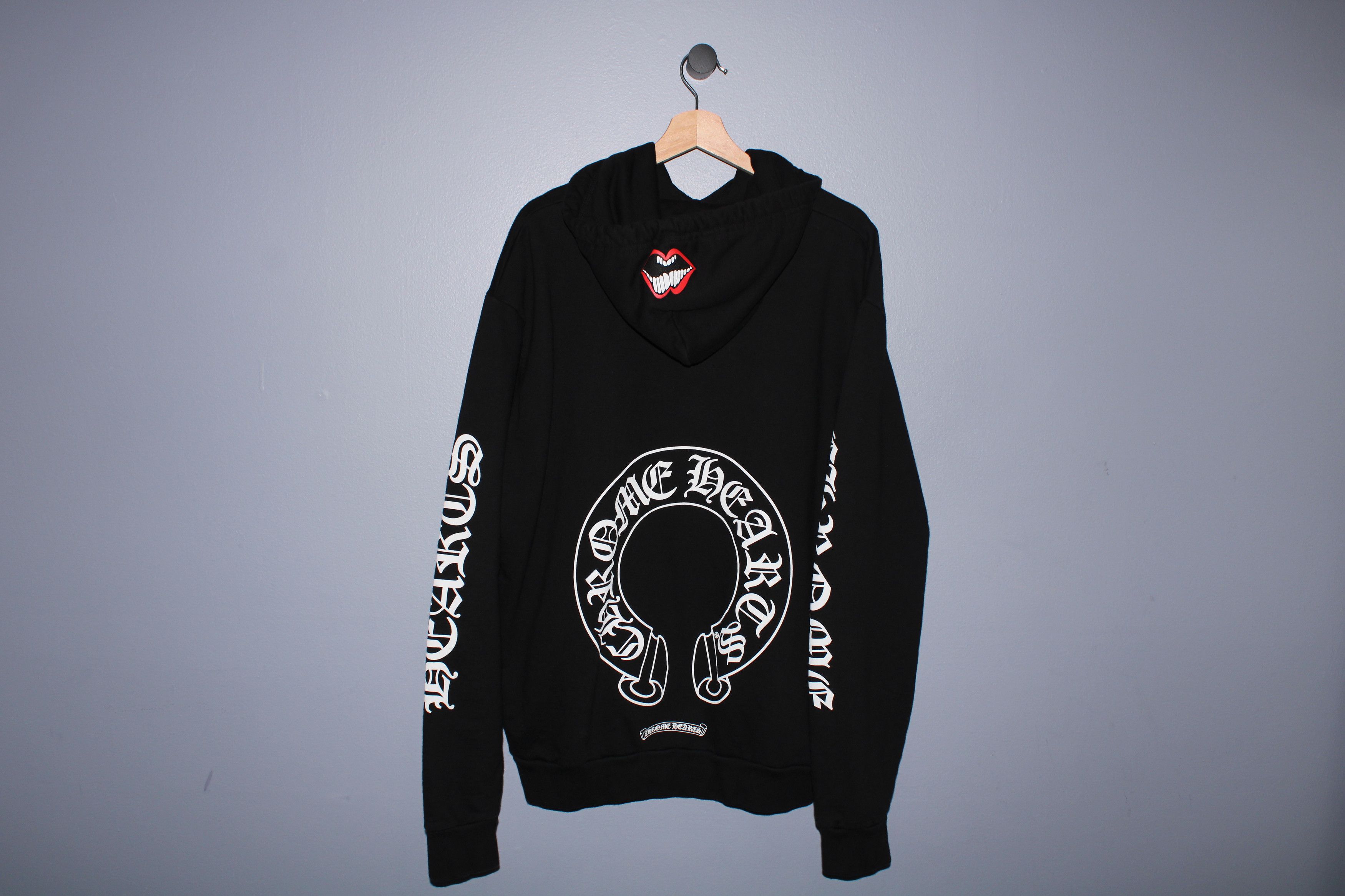 Chrome Hearts CHROME HEARTS MATTY BOY LIPS HORSESHOE HOODIE Size US L / EU 52-54 / 3 - 2 Thumbnail