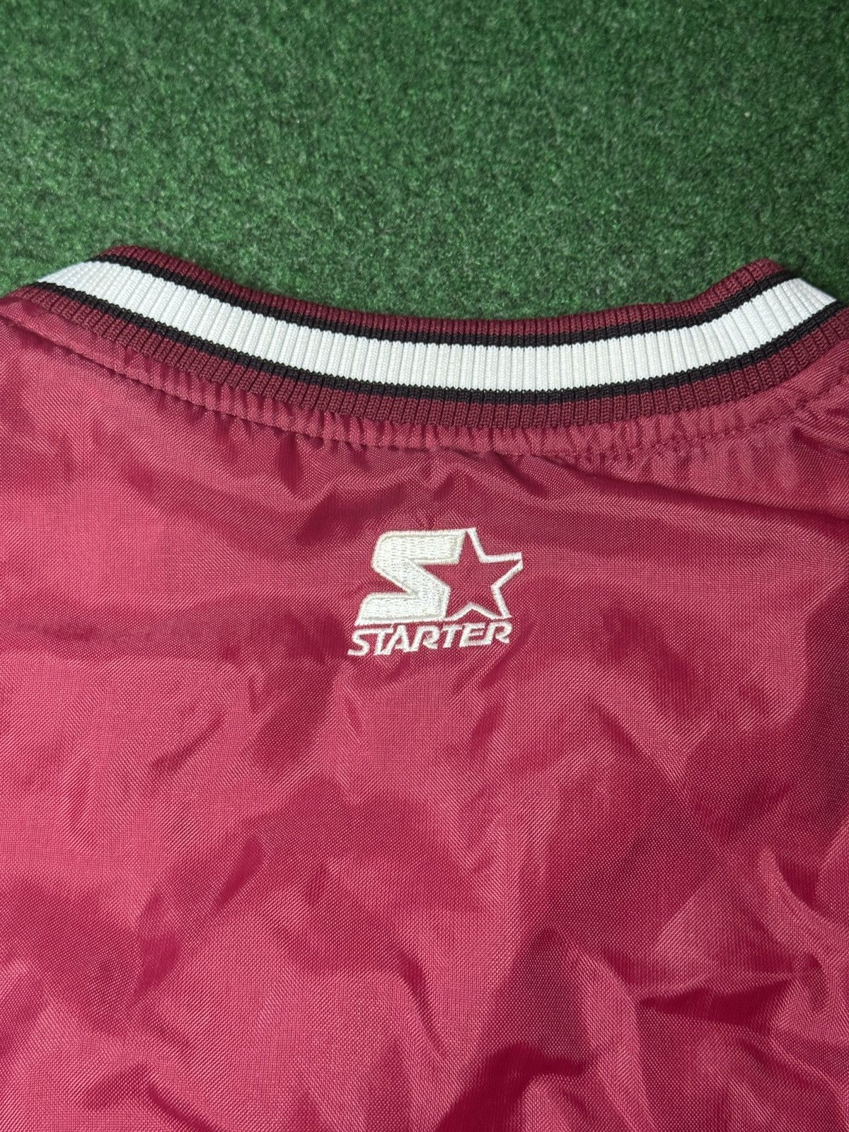 Starter Vintage 90s UMass Minutemen Boston Starter XXL Windbreaker Size US XXL / EU 58 / 5 - 8 Thumbnail