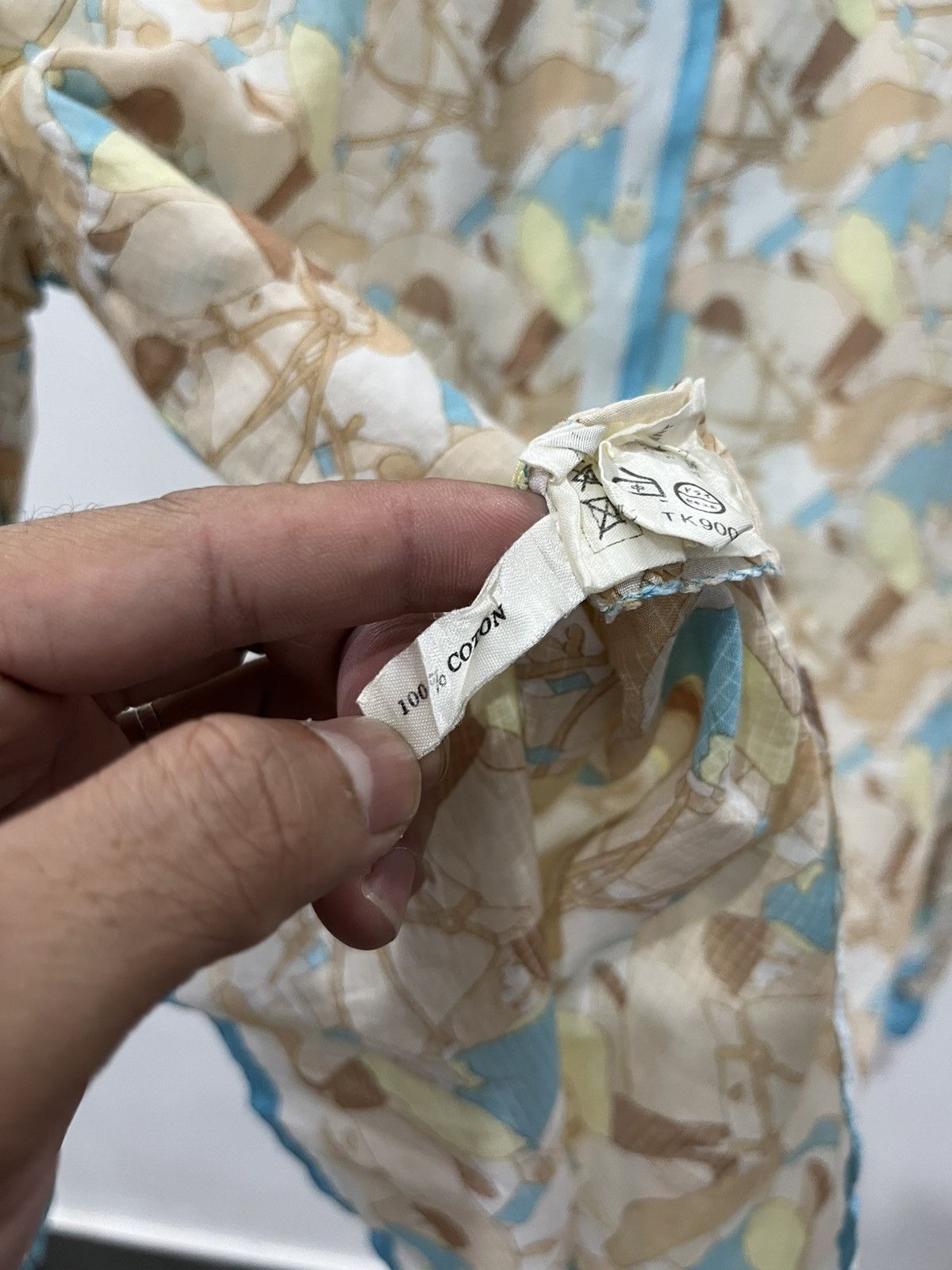 Hermes Hermes printed shirt Size S / US 4 / IT 40 - 6 Thumbnail