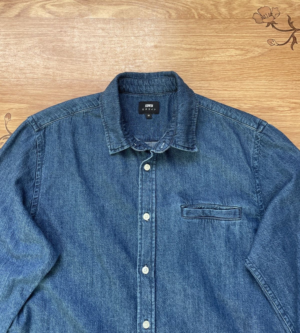 Edwin Edwin Better Denim Shirt Long Sleeve Japan Design Size US M / EU 48-50 / 2 - 4 Thumbnail