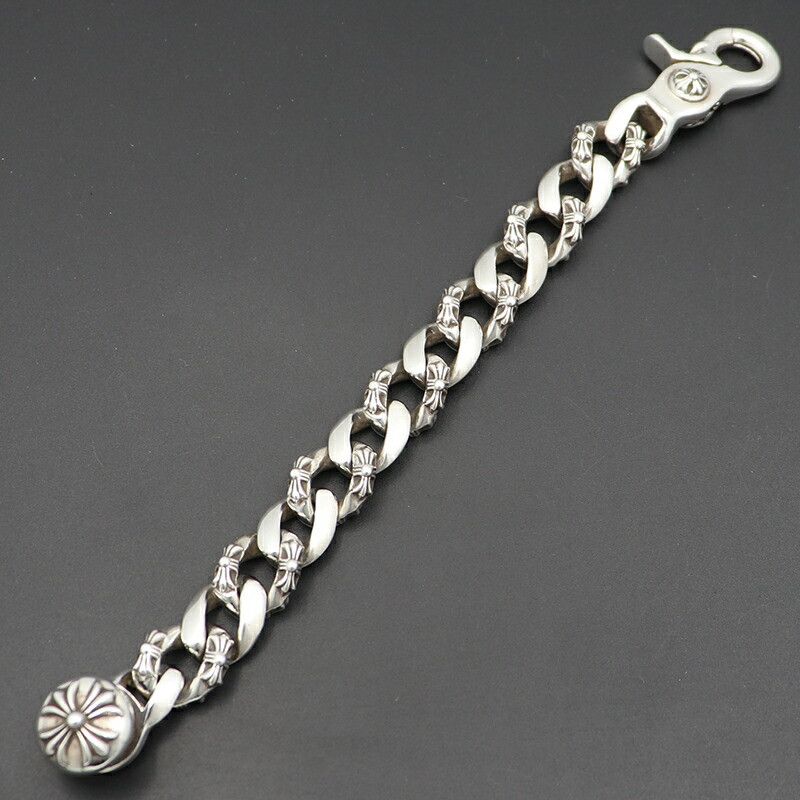 Chrome Hearts Chrome Hearts Fancy Link Clip Bracelet - 13 Link Size ONE SIZE - 7 Thumbnail