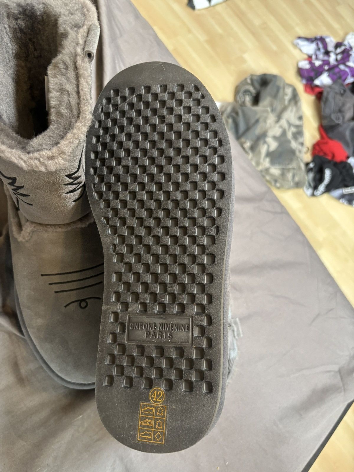1199 Grey Bazo 1199 cowboy uggs size 42 Size US 9.5 / EU 42-43 - 4 Thumbnail