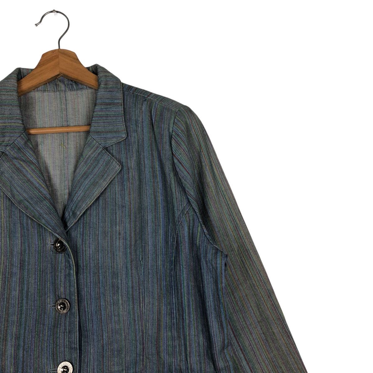 Japanese Brand 🔥Vintage Hickory Chore Jacket Military Style Issey Miyake Size US L / EU 52-54 / 3 - 6 Thumbnail