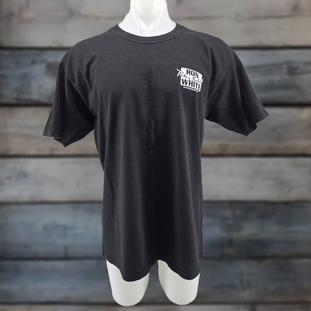 Gildan VINTAGE Ron White Comedian Shirt Mens L Black Short Sleeve T-Shirt 90s Rock USA Gildan Ultra Cotton Men Size US L / EU 52-54 / 3 - 1 Thumbnail