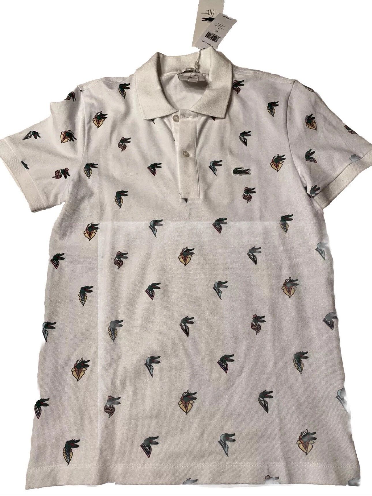 Lacoste Lacoste x Jean-Michel Tixier limited ed Unisex polo shirt Size US XS / EU 42 / 0 - 1 Thumbnail