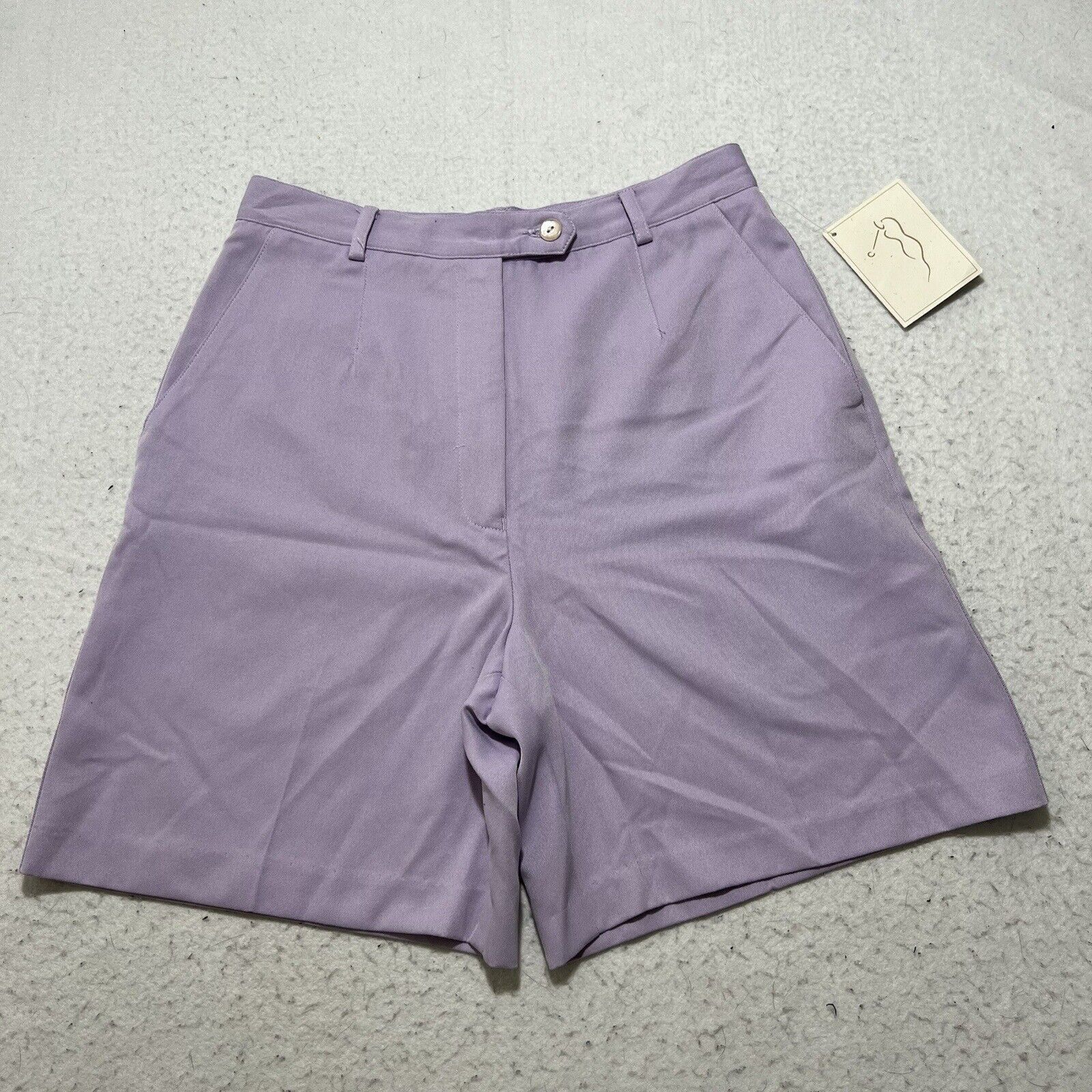 Other Vintage EP Pro 6 Purple 6" Inseam High Waist Golf Shorts Size 28" / US 6 / IT 42 - 1 Thumbnail