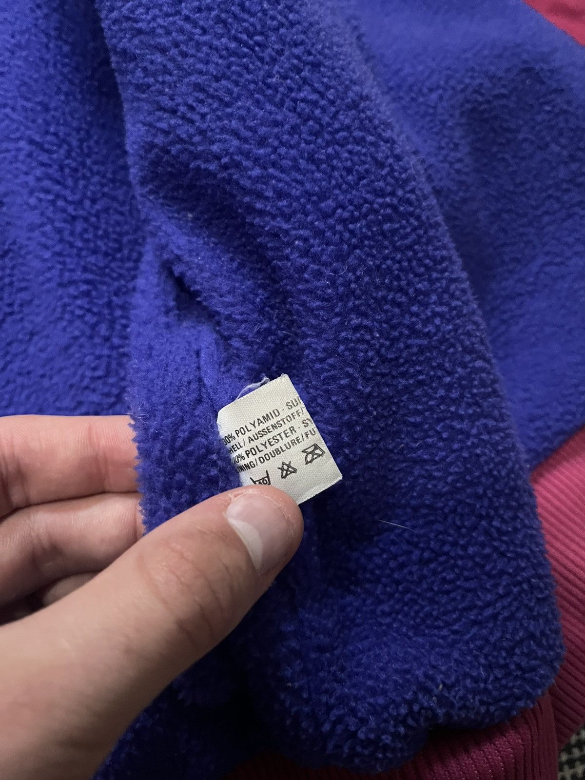 Patagonia Vintage Patagonia Bomber Jacket w/ Fleece Lining – Red – 90s Size US XL / EU 56 / 4 - 6 Thumbnail